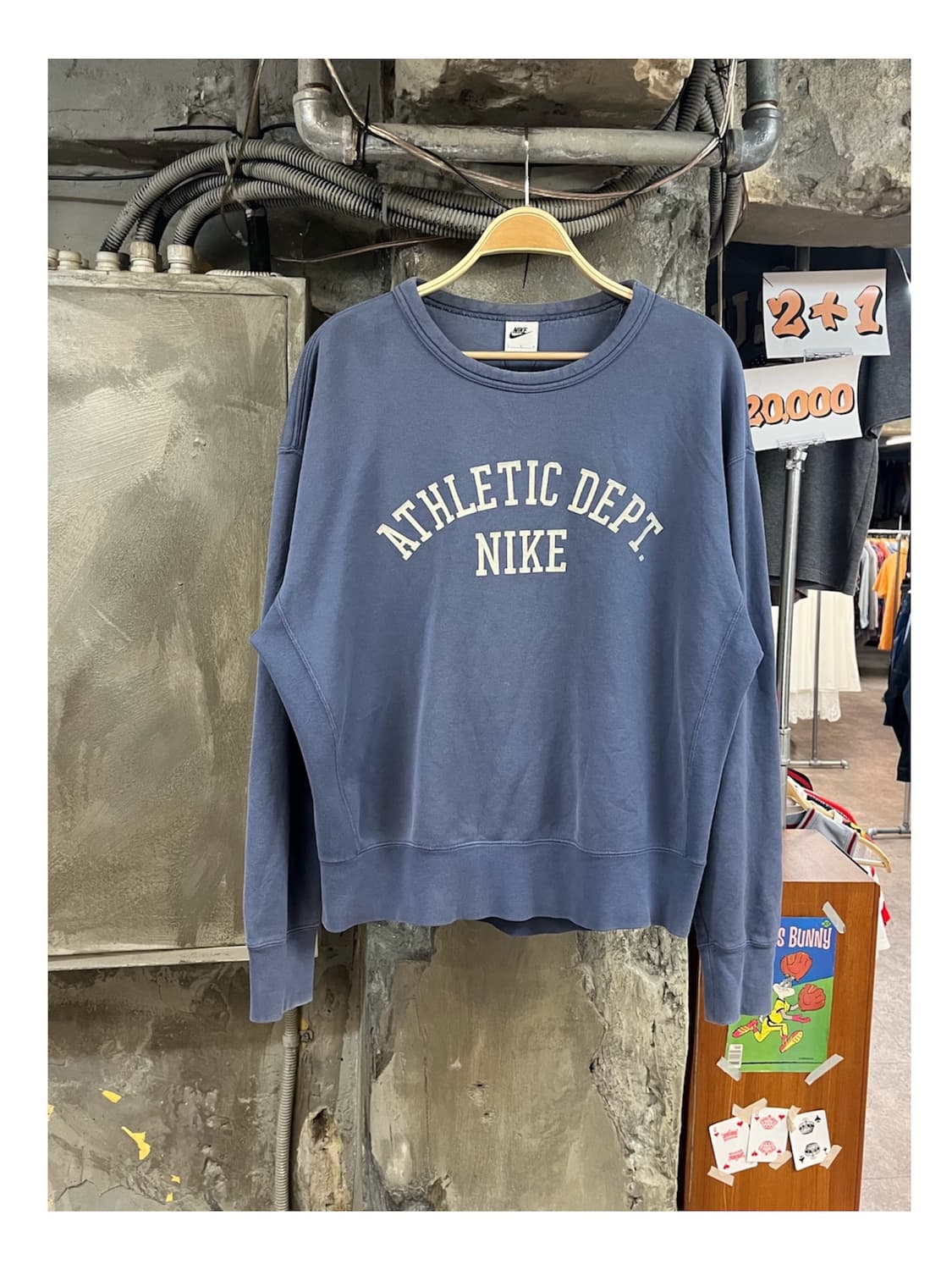 나이키 맨투맨 스카이블루 L #csz4061 상품이미지1