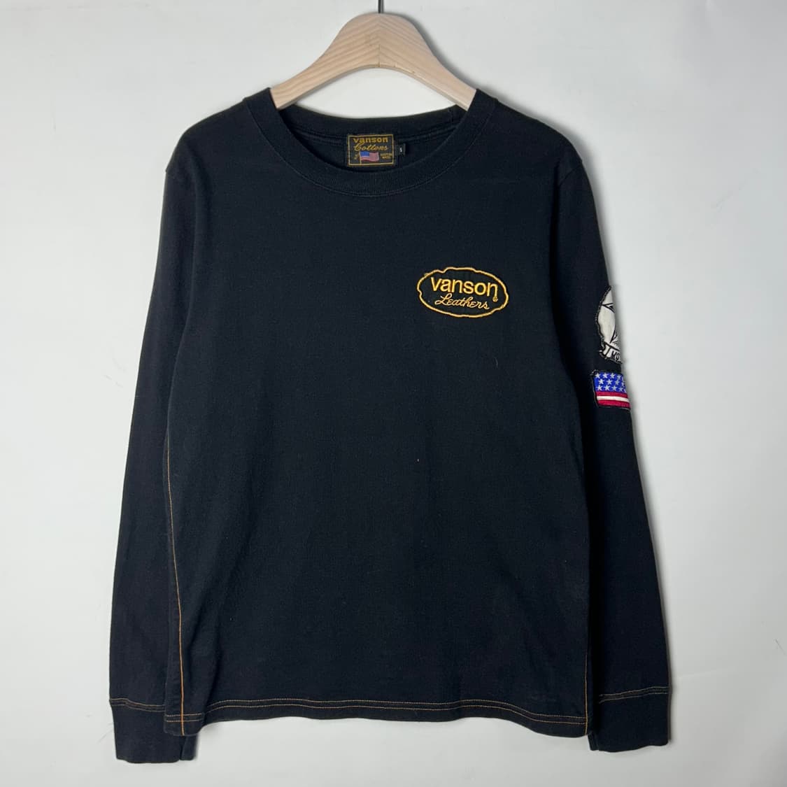 [VANSON] 밴슨 스컬 프린팅 펑크 롱슬리브 상품이미지2