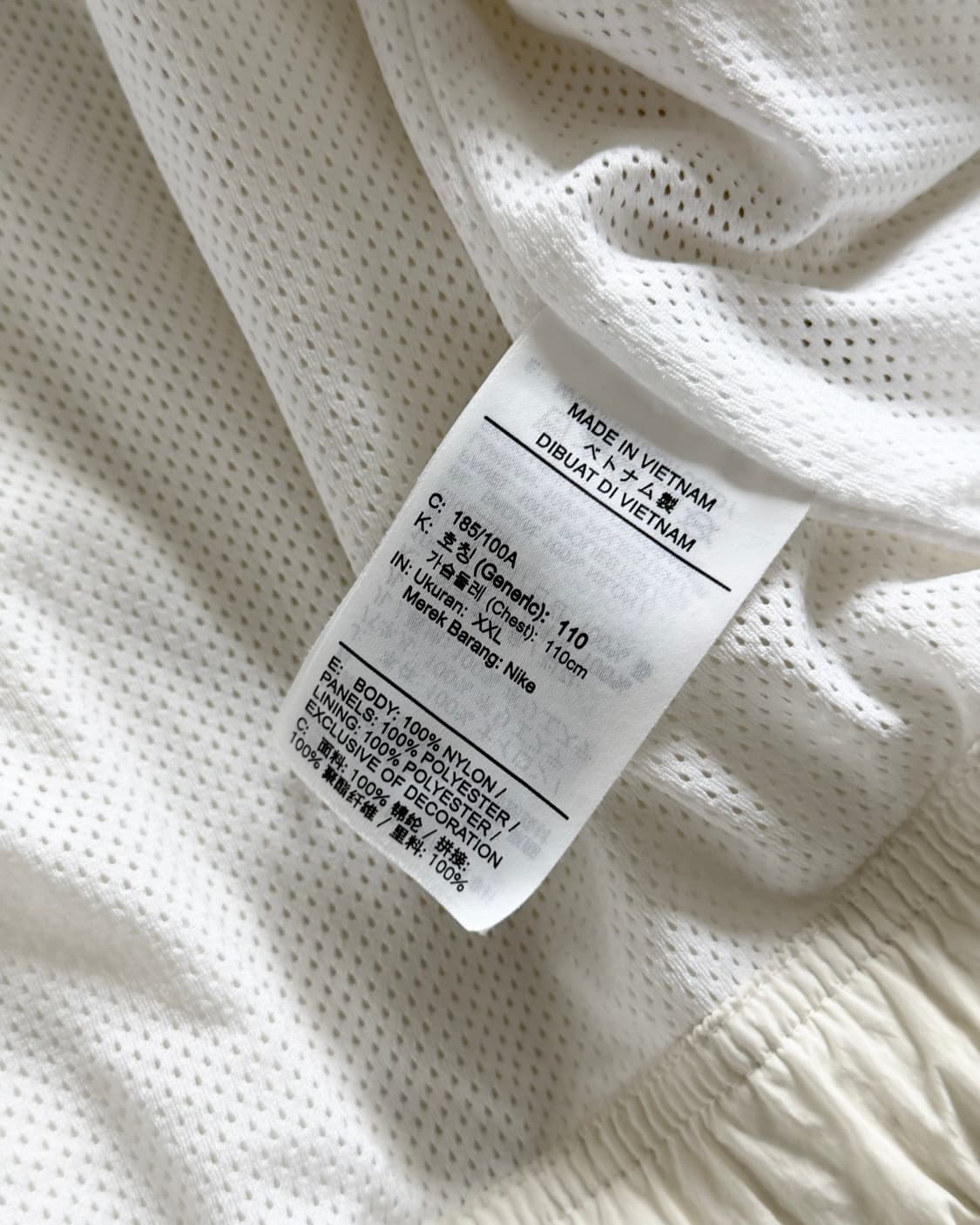 Nike 나이키 화이트컬러 빅스우시 바람막이 자켓 상품이미지6