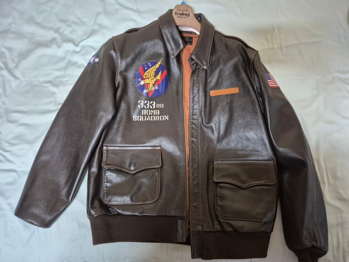 아비렉스 말가죽 A2 핀업걸 자켓 상품이미지2