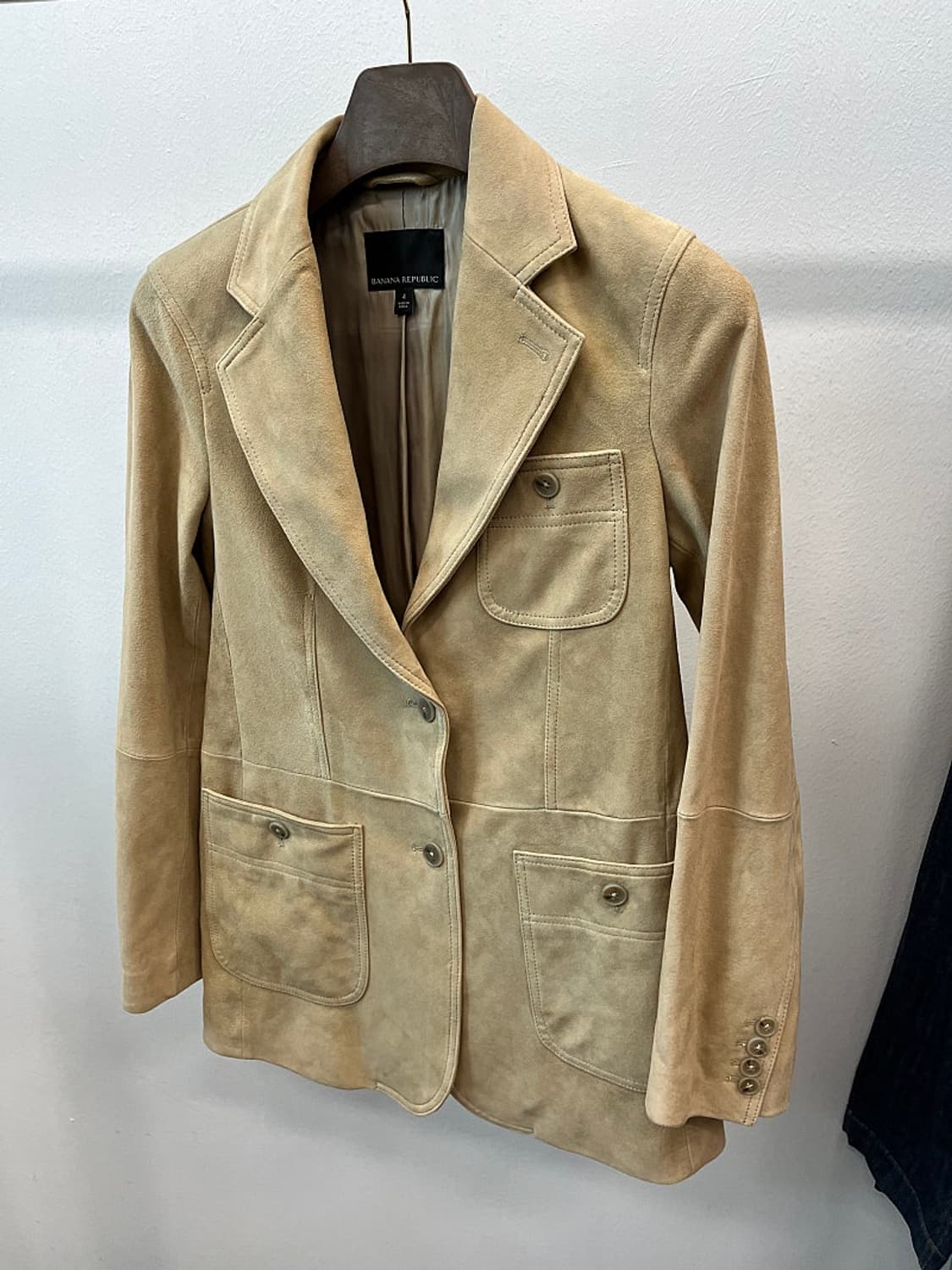 여) 바나나리퍼블릭 신형 스웨이드 블레이져  상품이미지1