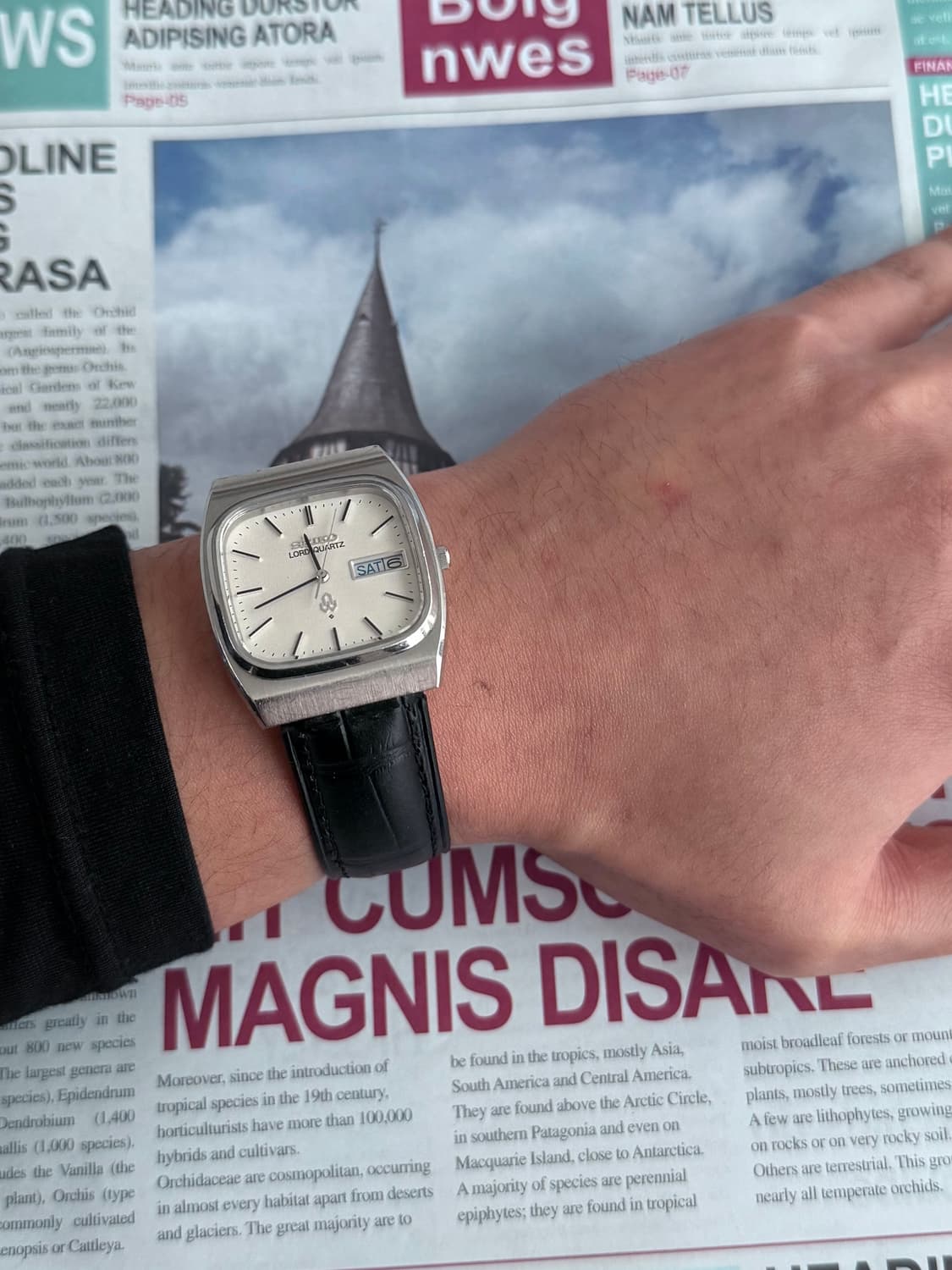 세이코 Seiko 로드 쿼츠 스퀘어 상품이미지4