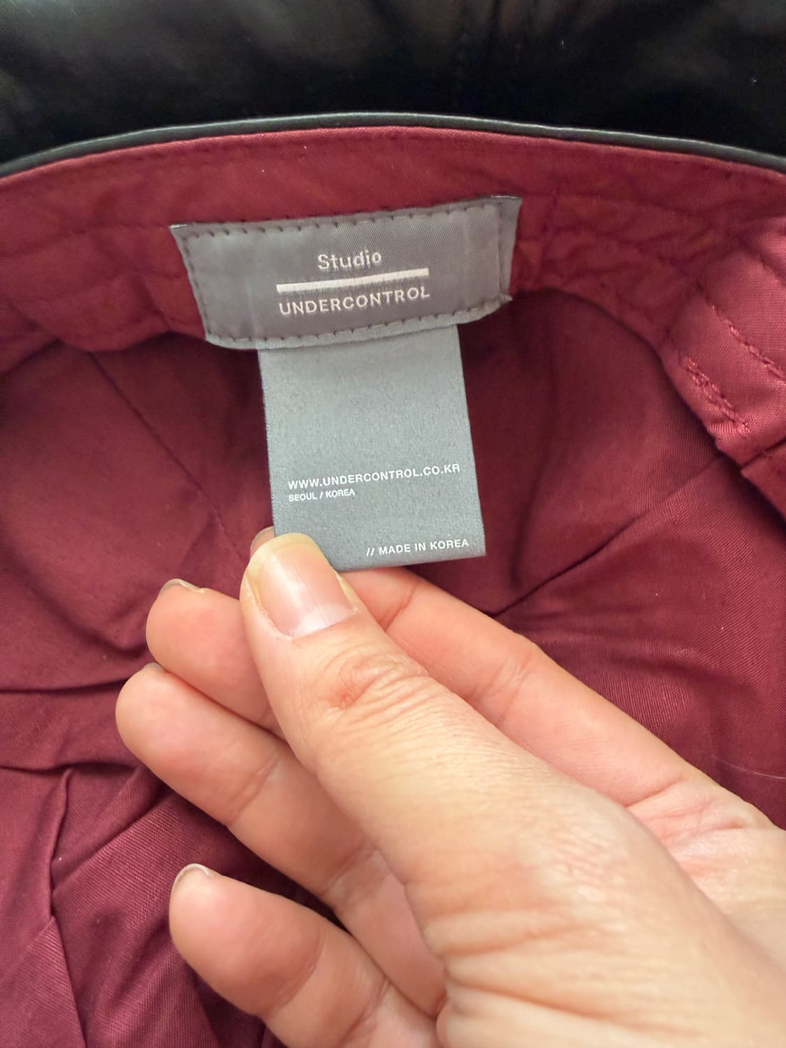 레더 베레모 블랙 상품이미지7