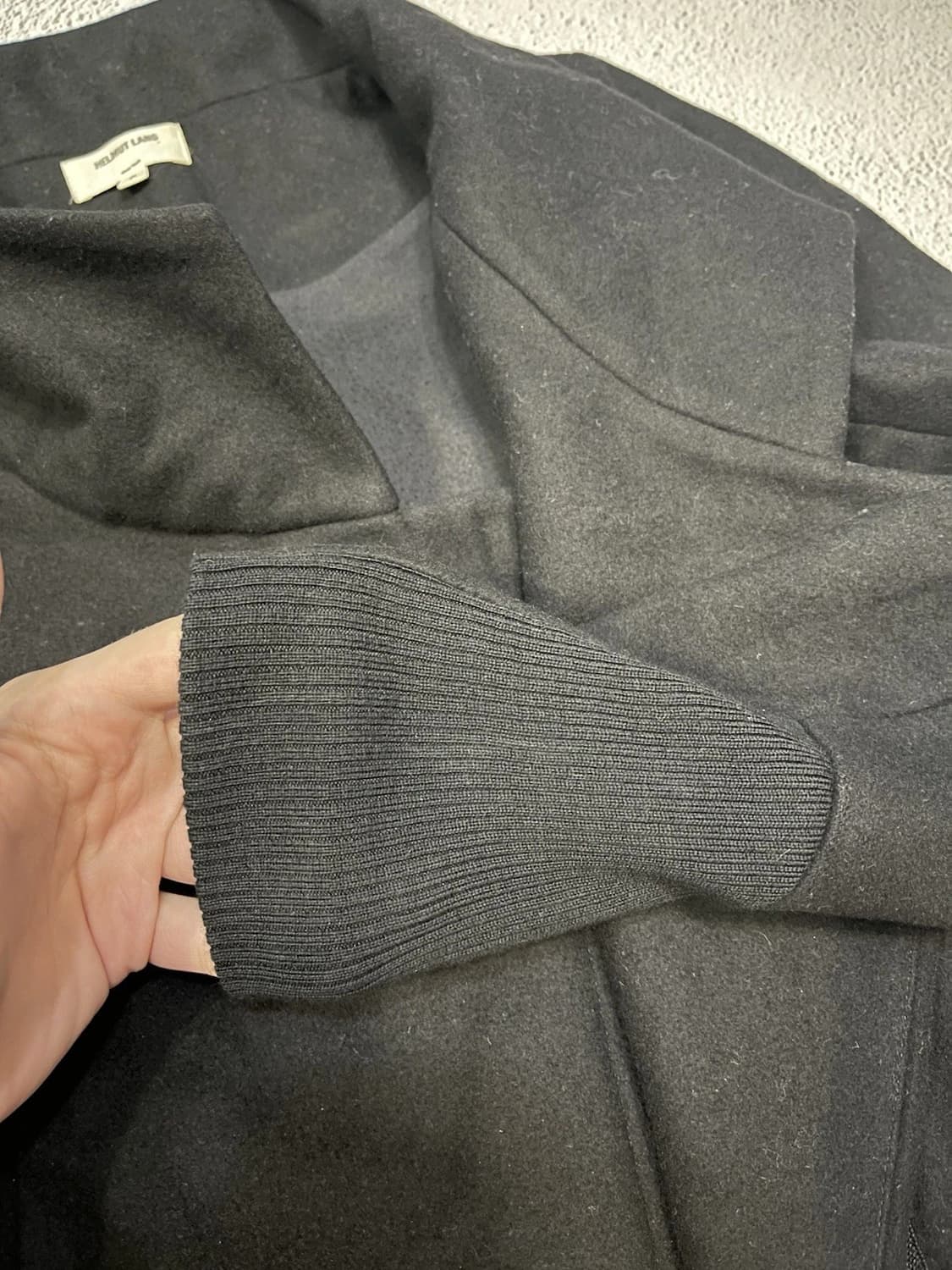 헬무트 랭 비대칭 울 자켓 상품이미지9