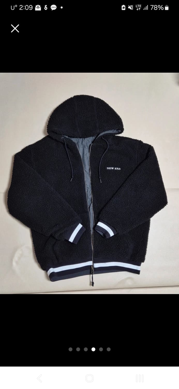 NewEra 뉴에라 양면 후리스+ 누빔점퍼 상품이미지1