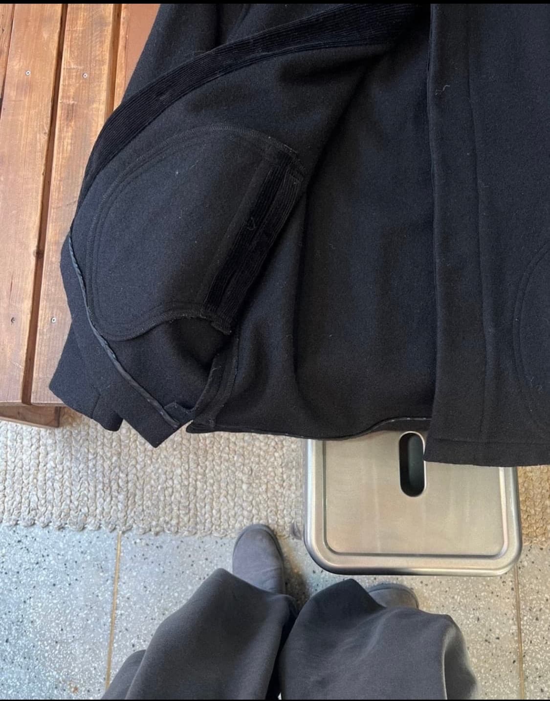 Monitaly 하이넥 울 코트자켓 상품이미지6