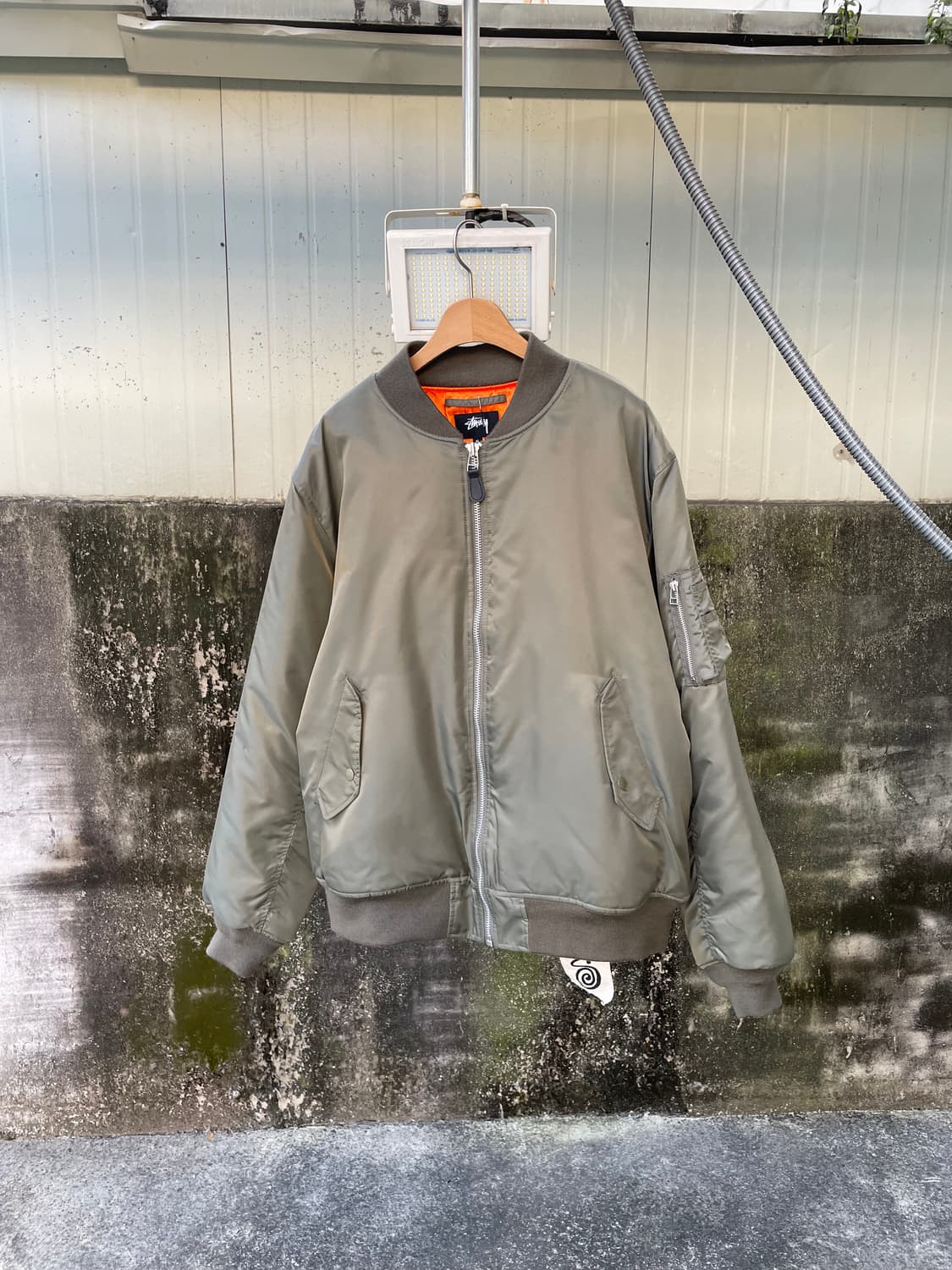 스투시 x 꼼데가르송 CDG MA-1 자켓 상품이미지2