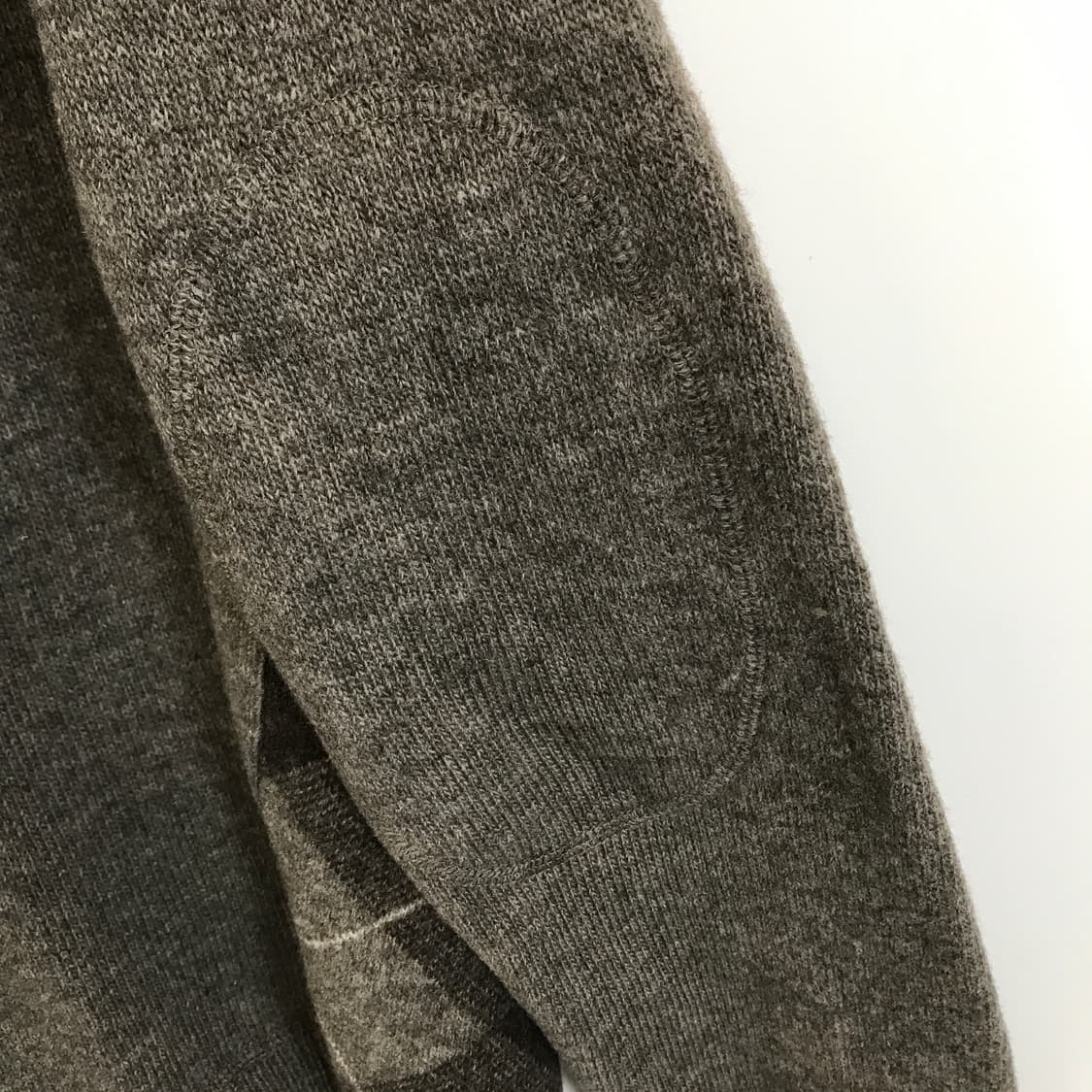 바나나리퍼블릭 메리노울 아가일니트집업 [95-100] 상품이미지4