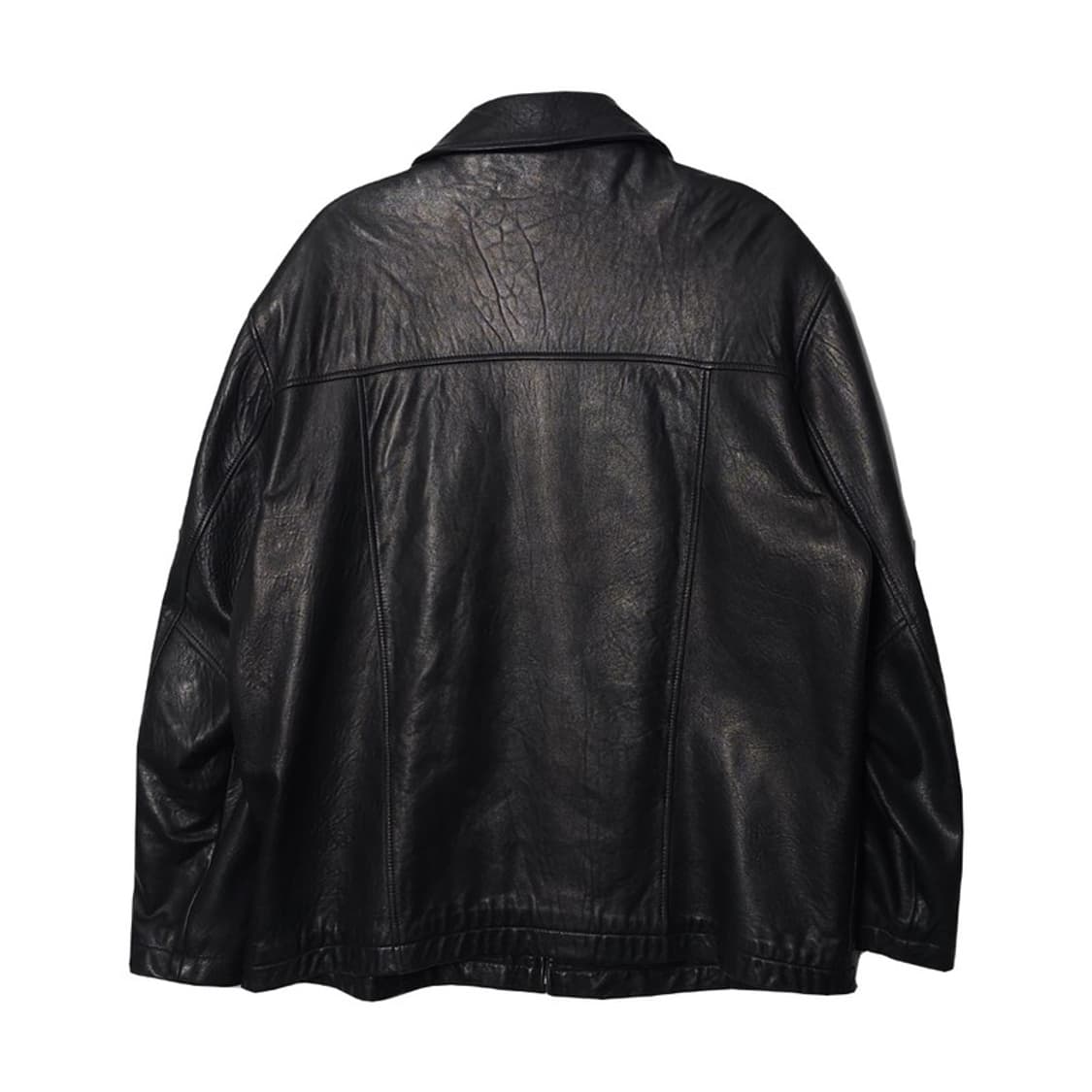 TK.TWINS 양가죽 집업 자켓 2XL 상품이미지2