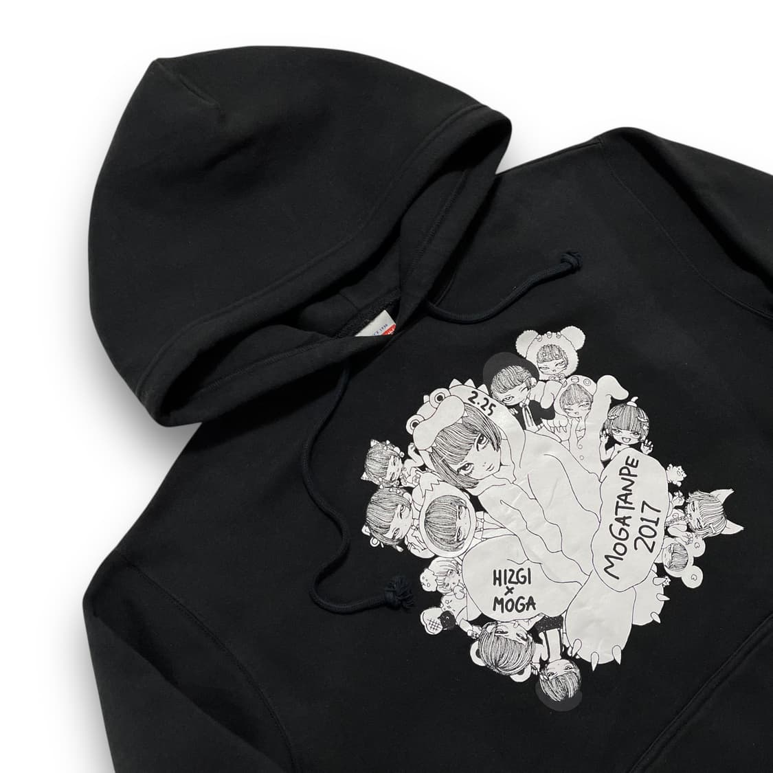 히즈기 x 모가미 모가 2017s 콜라보레이션 다크 후디 상품이미지2