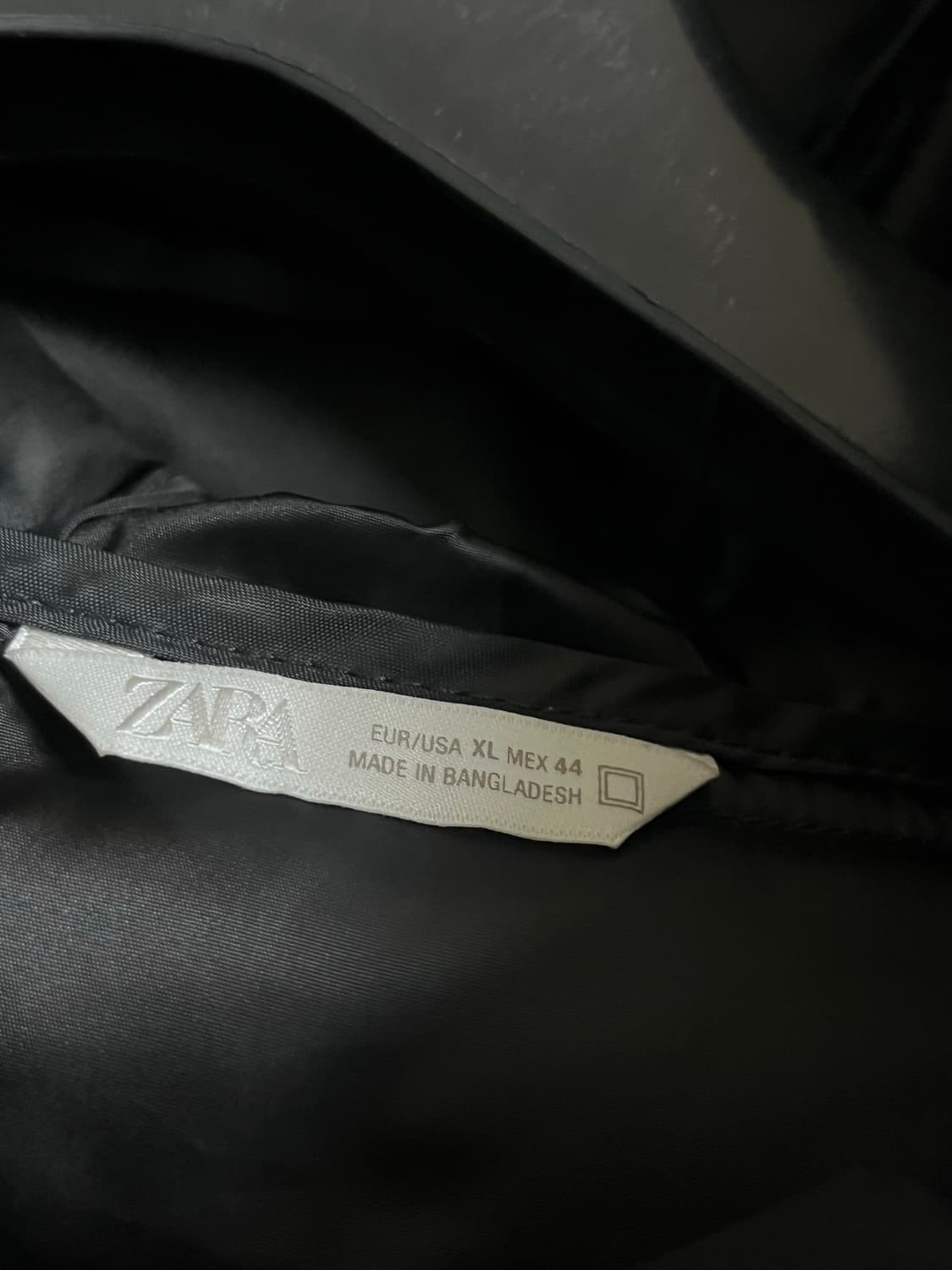 자라 경량패딩 XL  상품이미지3