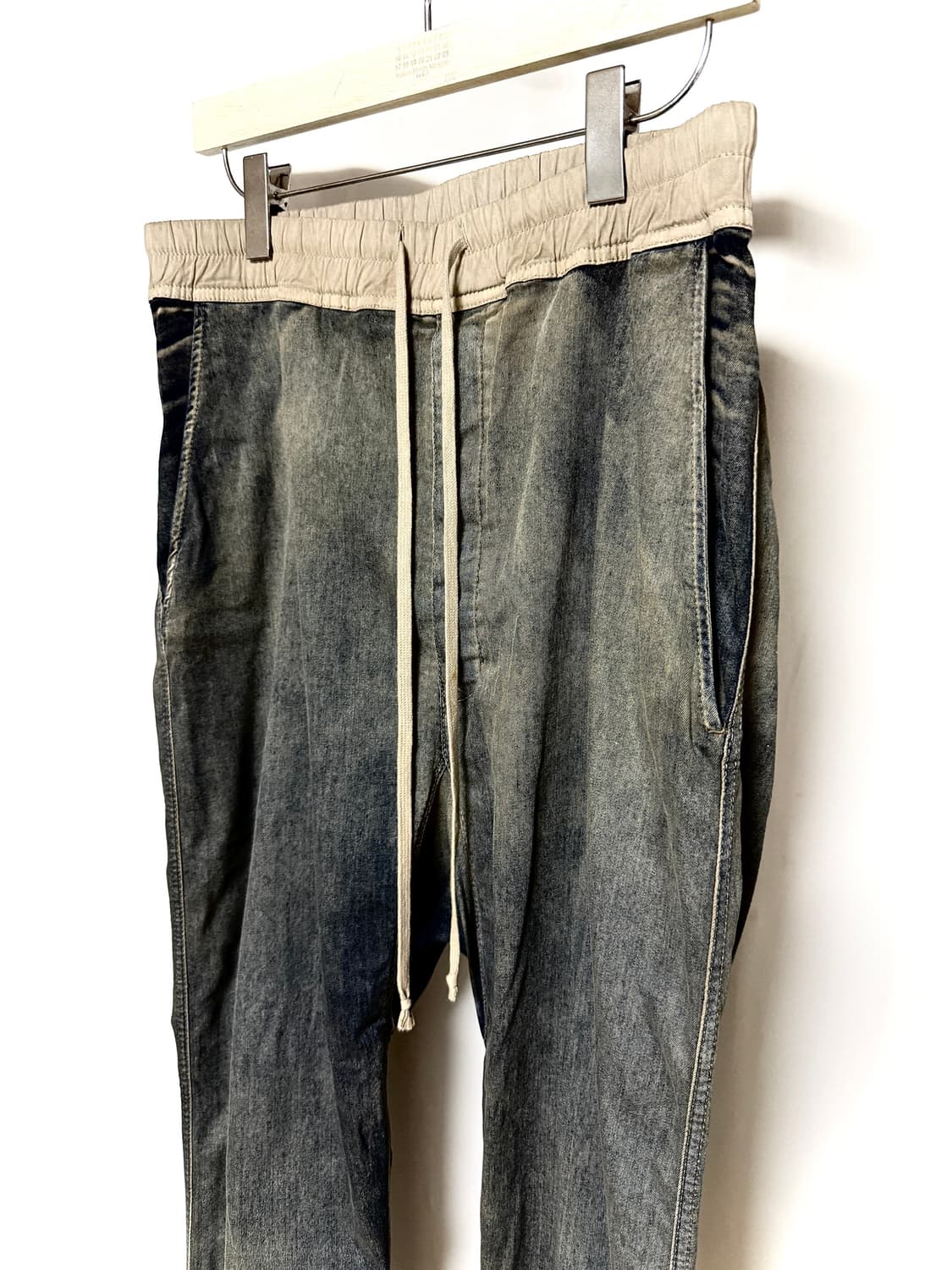 릭오웬스 15s Drawstring Wash Denim Pants 상품이미지2