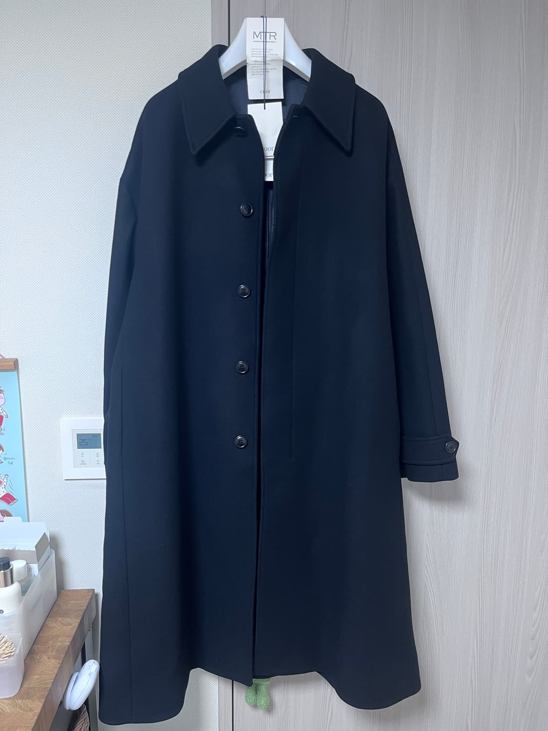 coor(쿠어) MTR오버사이즈 발미칸코트 (L) 상품이미지4