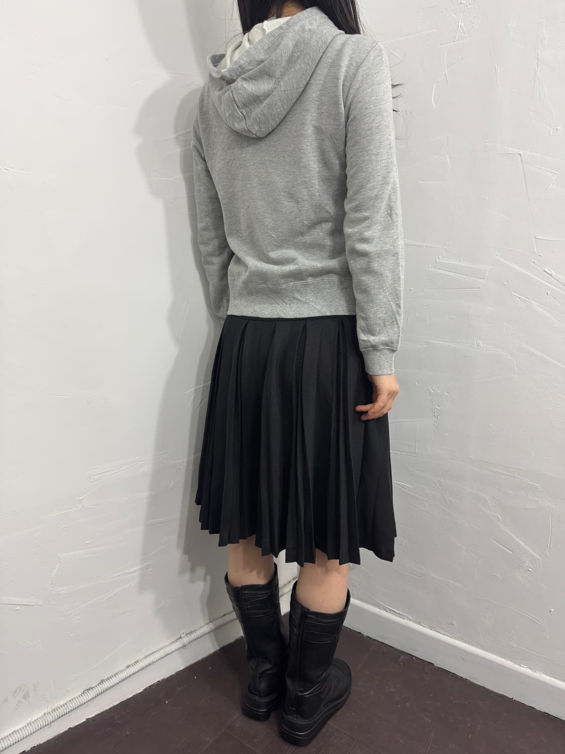 adidas logo hood zipup 상품이미지5