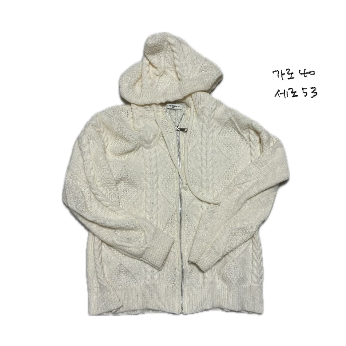 니트 후드  상품이미지1