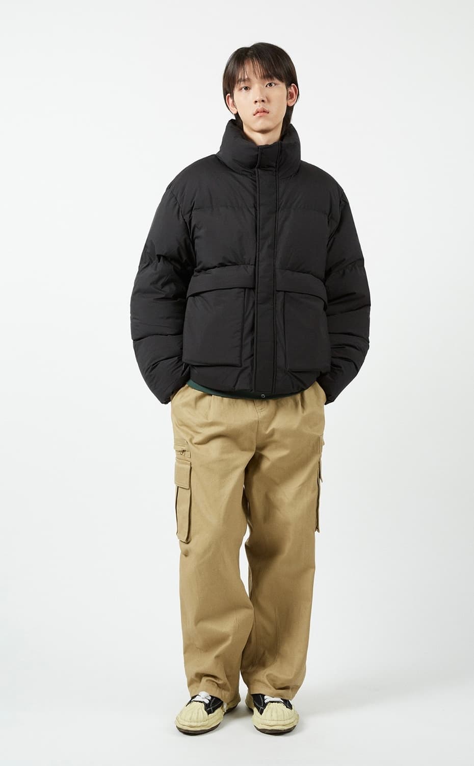 코드그라피 덕다운 숏패딩  상품이미지9