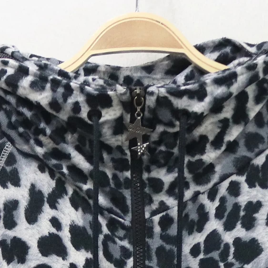 디그딥 호피 롱 후드 집업 61199 상품이미지5