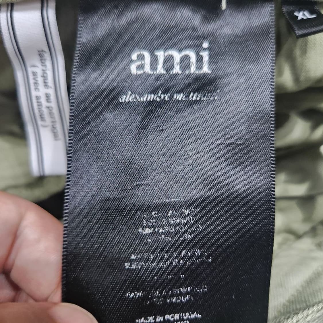 [남XL]아미(ami) 라이트그린 세이지 숏 팬츠 상품이미지9