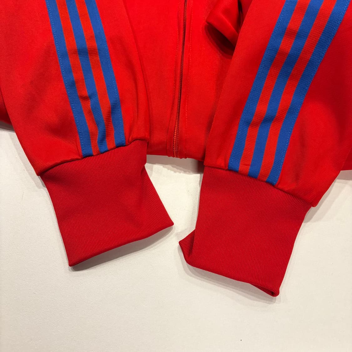 [100] 04s 아디다스 슈퍼스타 트랙탑 져지 레드 B891 상품이미지6