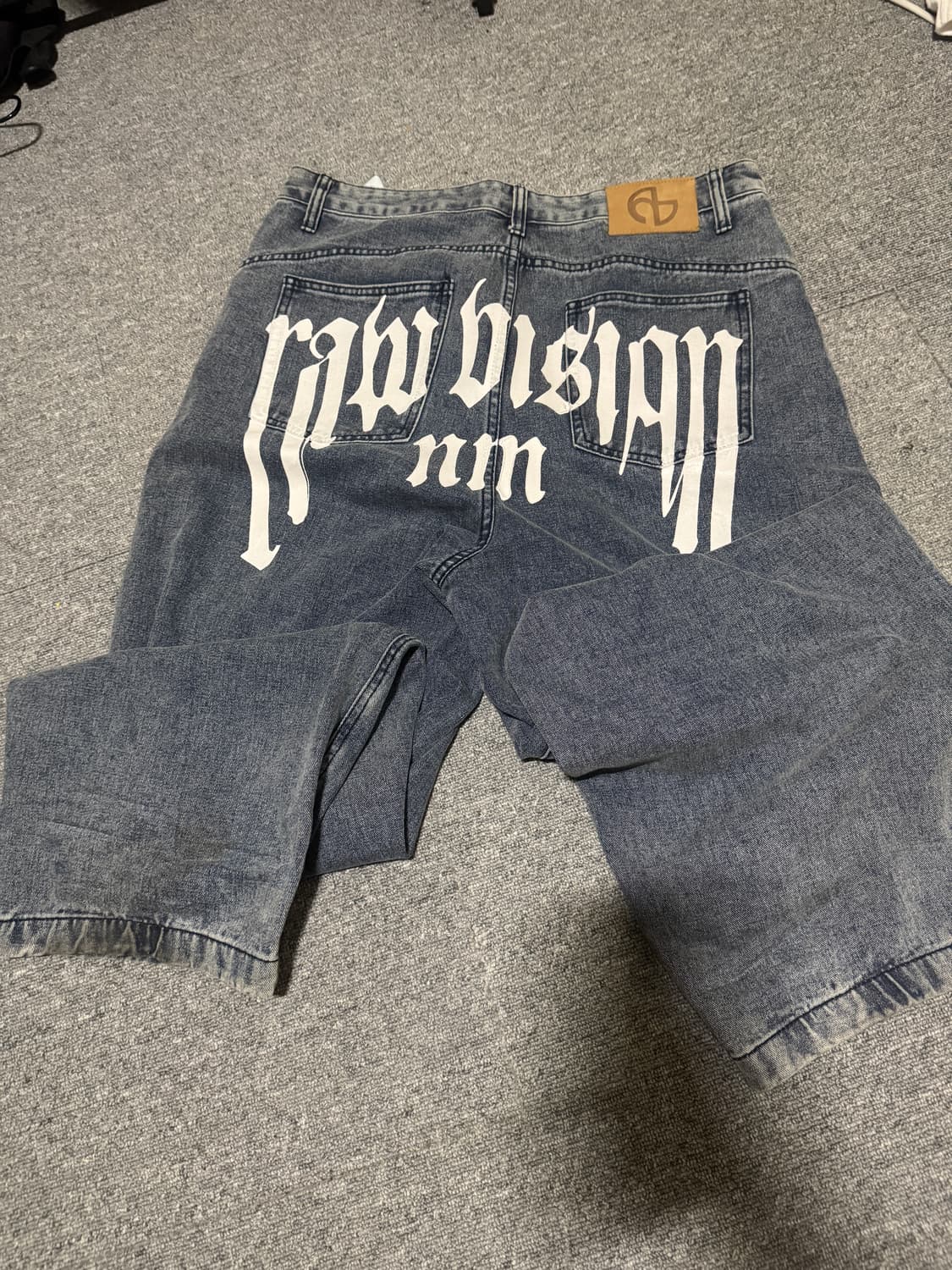 노매뉴얼 RAW VISION DENIM PANTS 상품이미지2