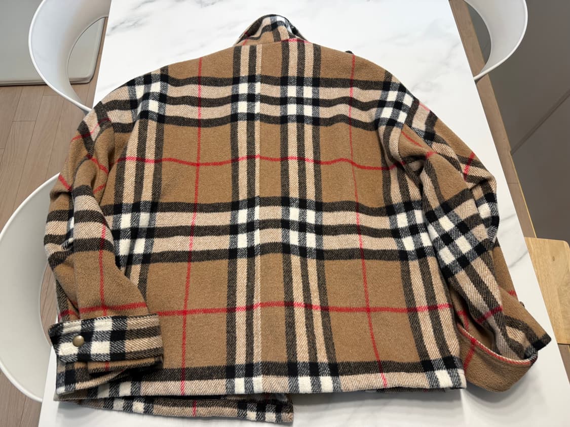 버버리스타일 자켓  상품이미지5