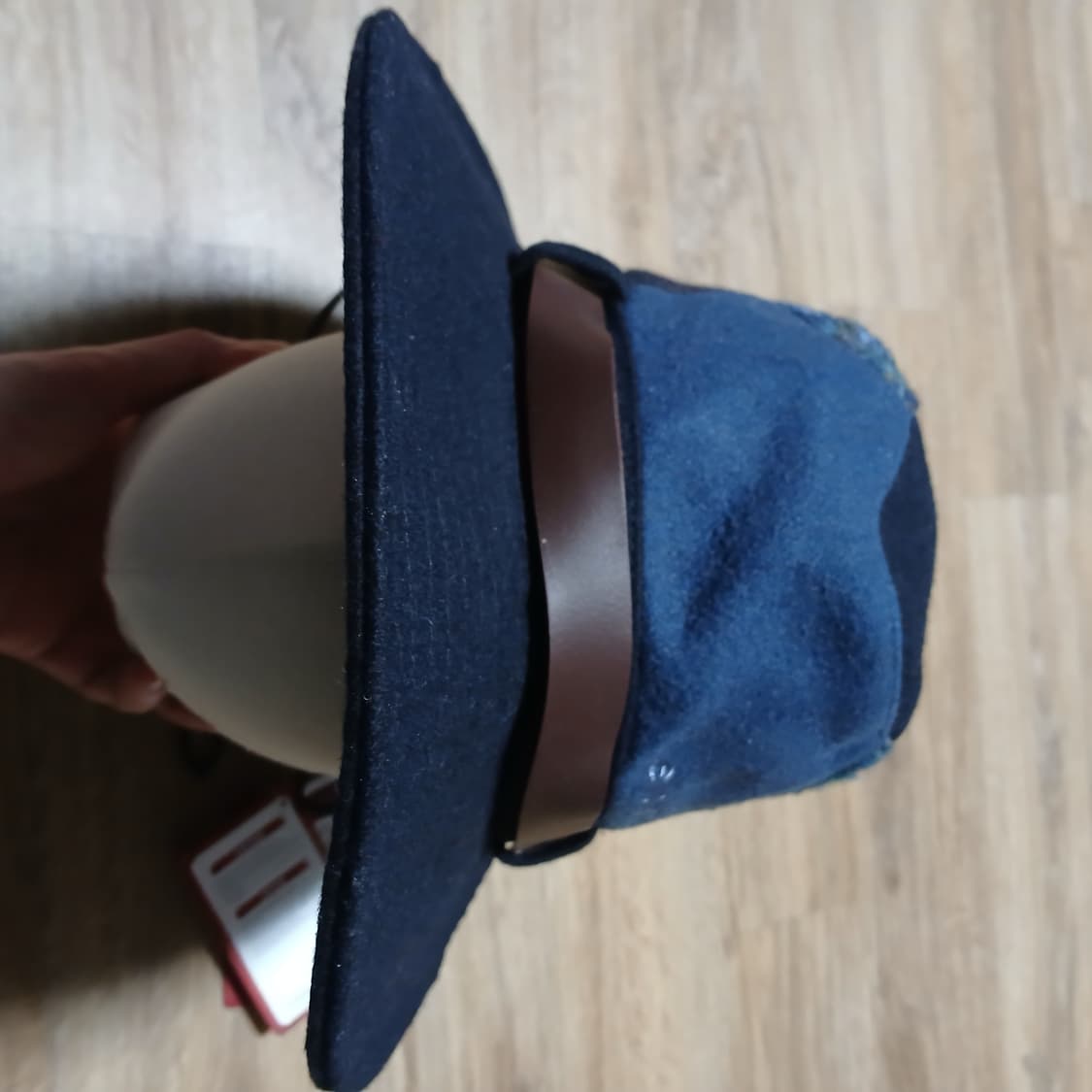 택붙은 미사용 elder 아이더 모직 아크릴 벙거지 사파리햇 모자 상품이미지7