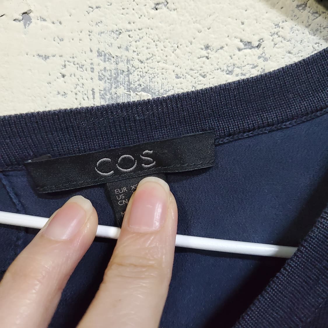 COS 코스 네이비 롱 슬리브  상품이미지3