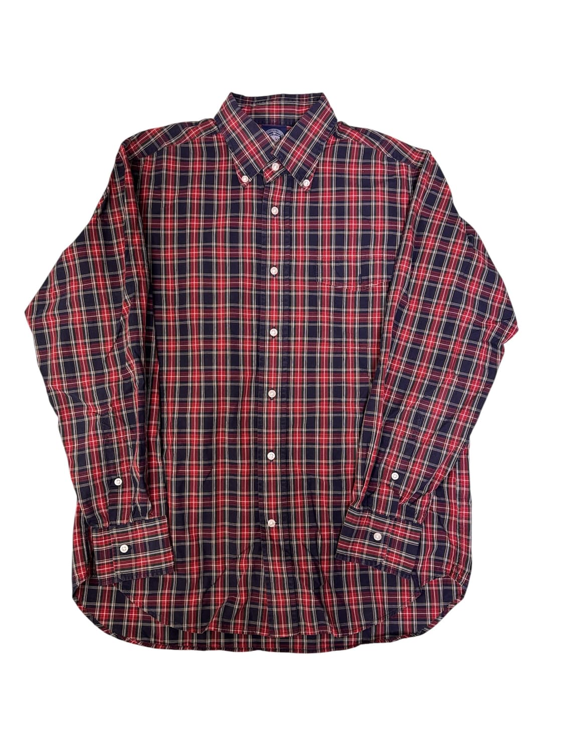 빈티지 제이프레스 J.PRESS 타탄체크셔츠  L 상품이미지1