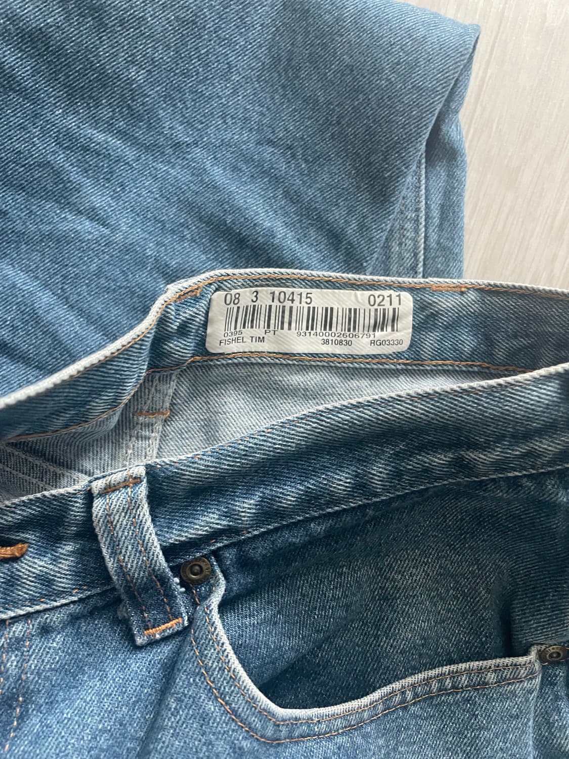 빈티지 칼하트 데님 릴랙스핏 33x30 상품이미지6