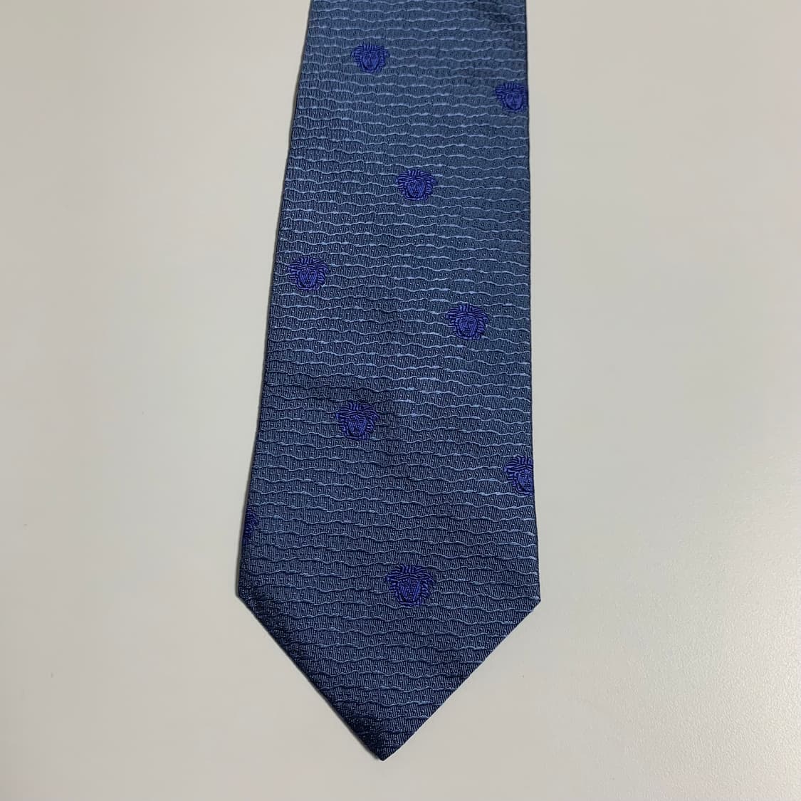 베르사체(VERSACE) 모노그램 명품넥타이 A등급 9cm 상품이미지7