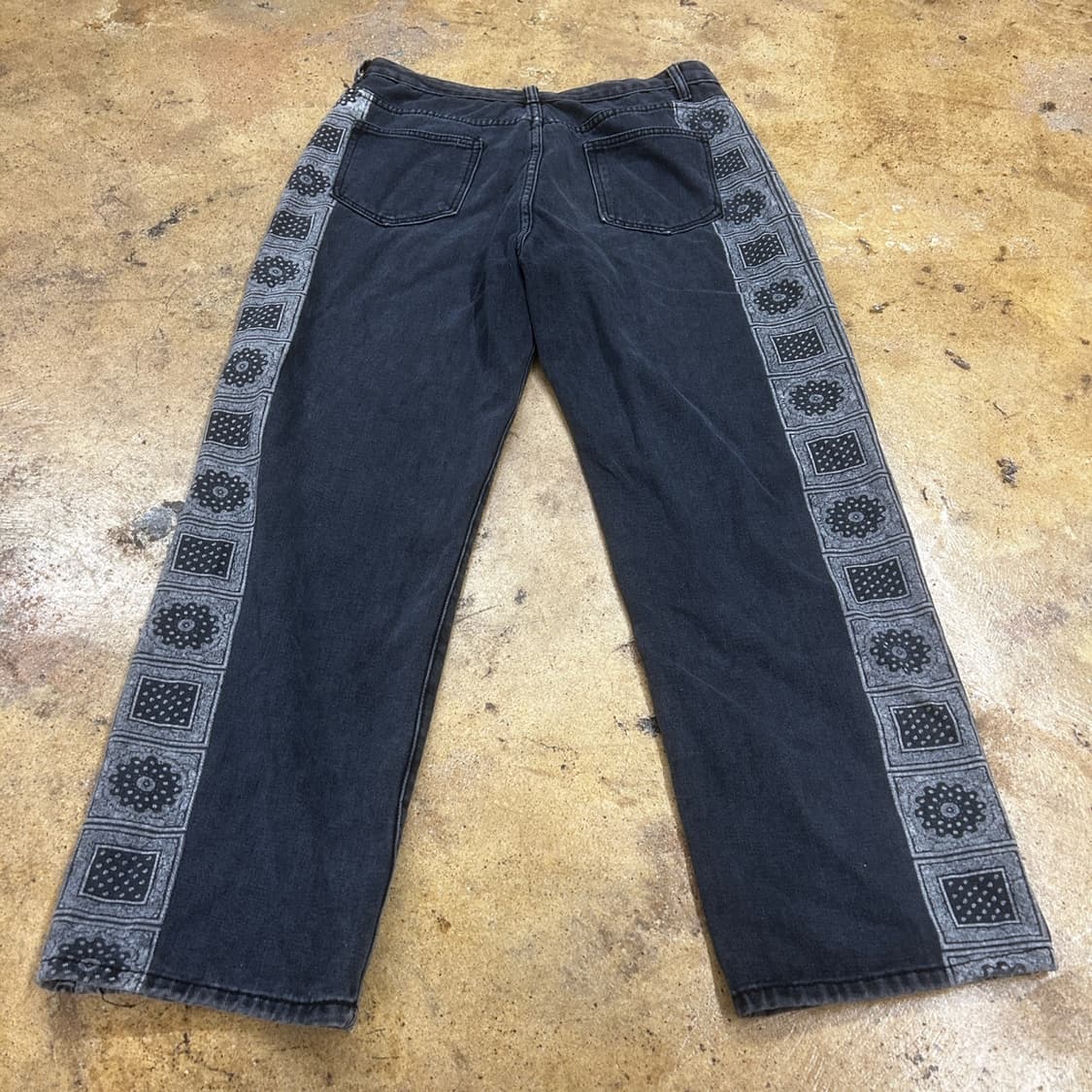[정품/XL] jeans 패턴 데님팬츠 상품이미지3