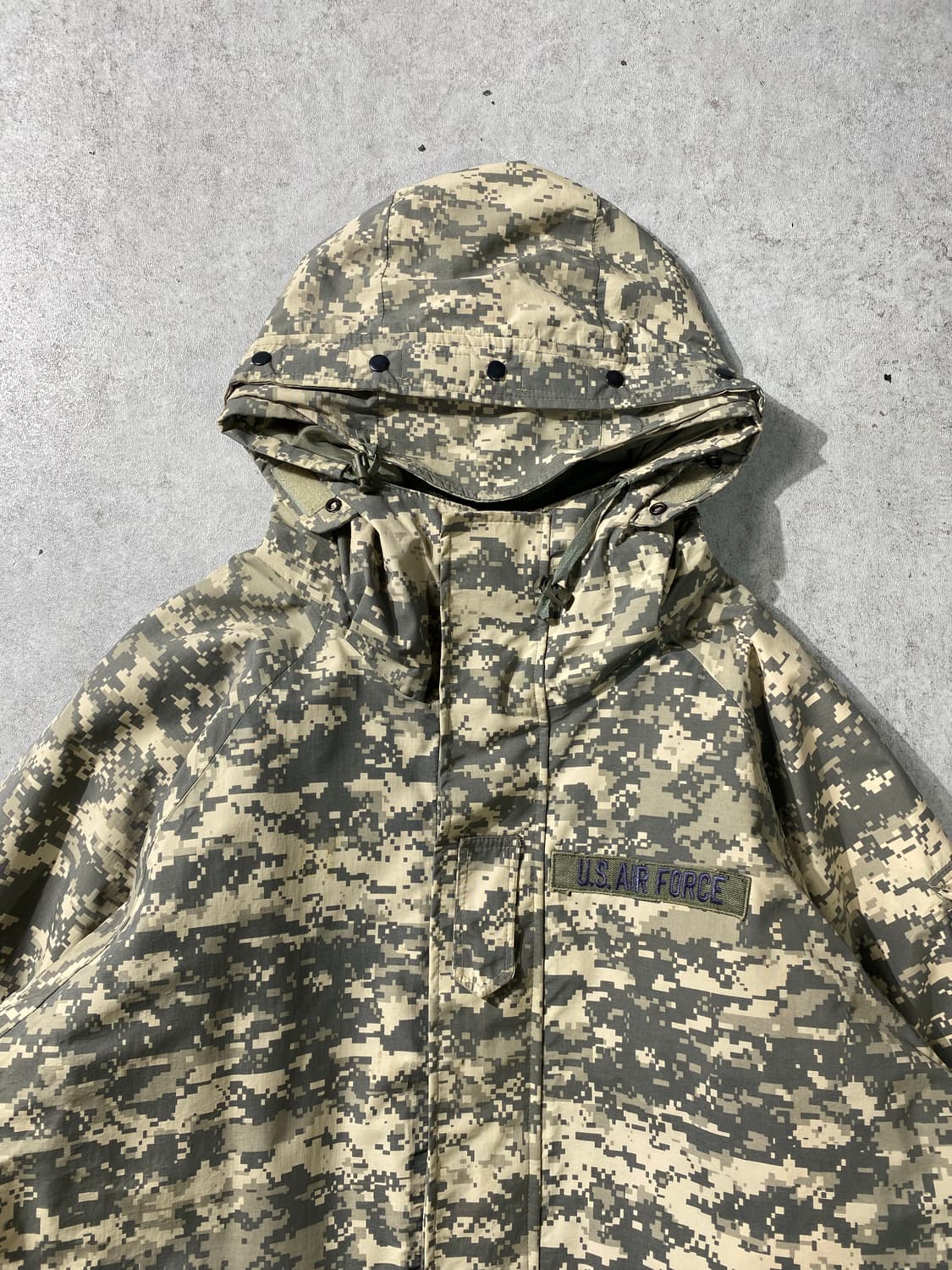 [XL] U.S.AIR FORCE 미군 ECWCS 디지털카모 파카 상품이미지2