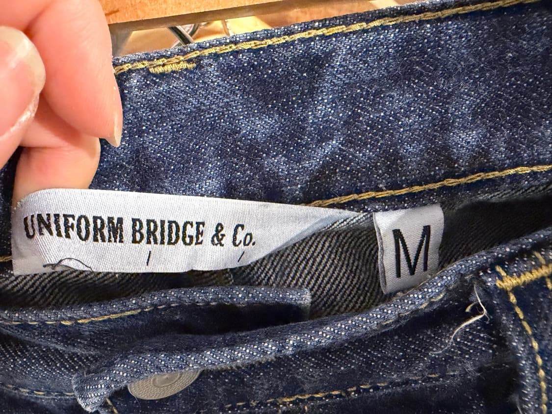 유니폼 브릿지 데님바지 상품이미지2