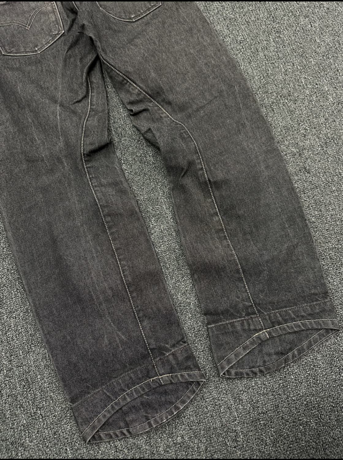 리바이스 엔지니어드 흑청 데님팬츠 상품이미지6