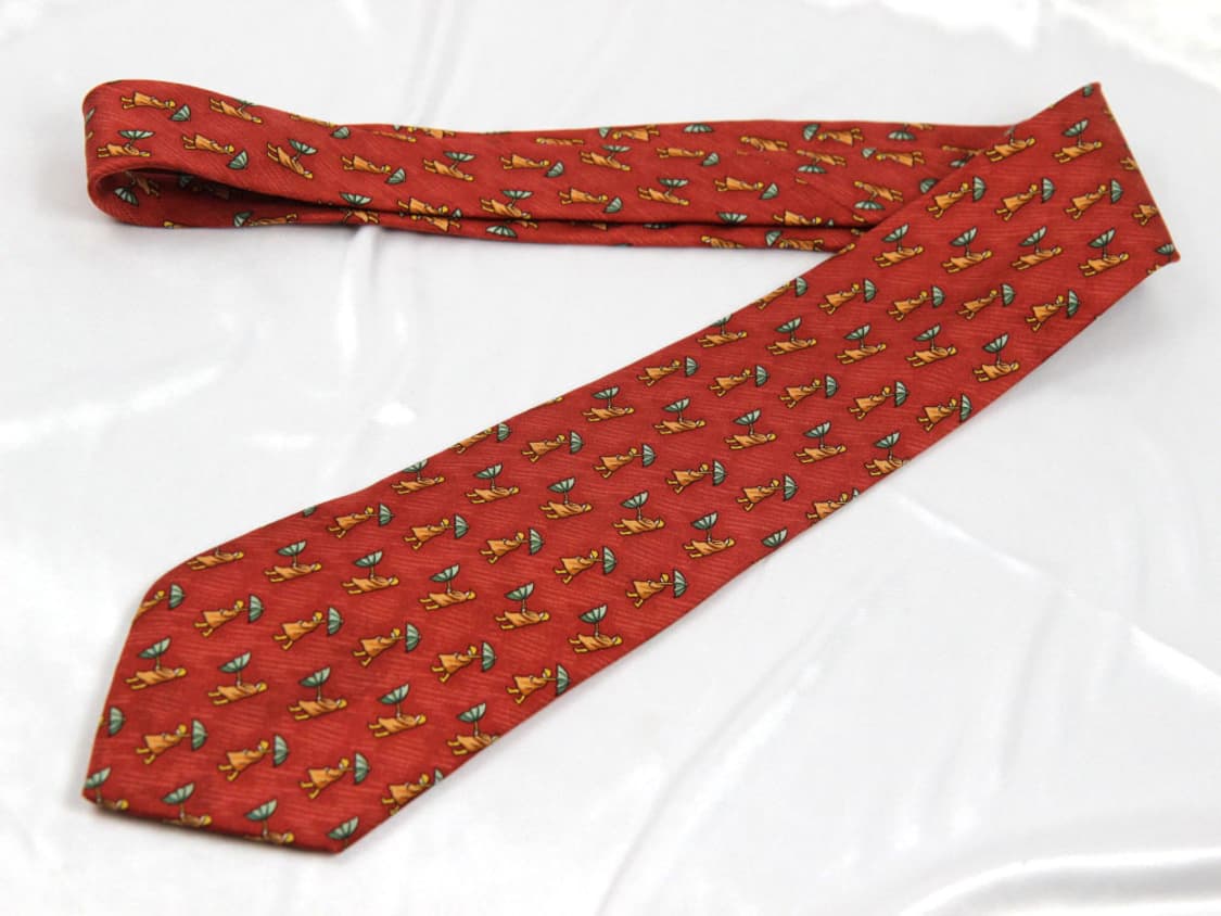 에르메스 8.8cm A등급 남자 명품 넥타이 상품이미지2