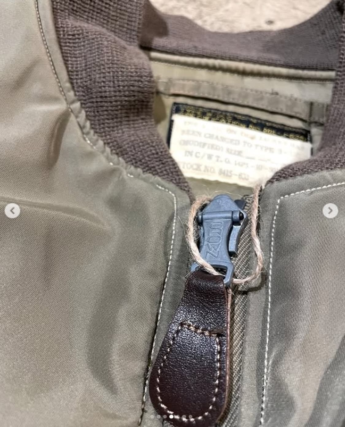 버즈릭슨 b-15c 모디파이드 플라이트 자켓(B5011) 상품이미지4