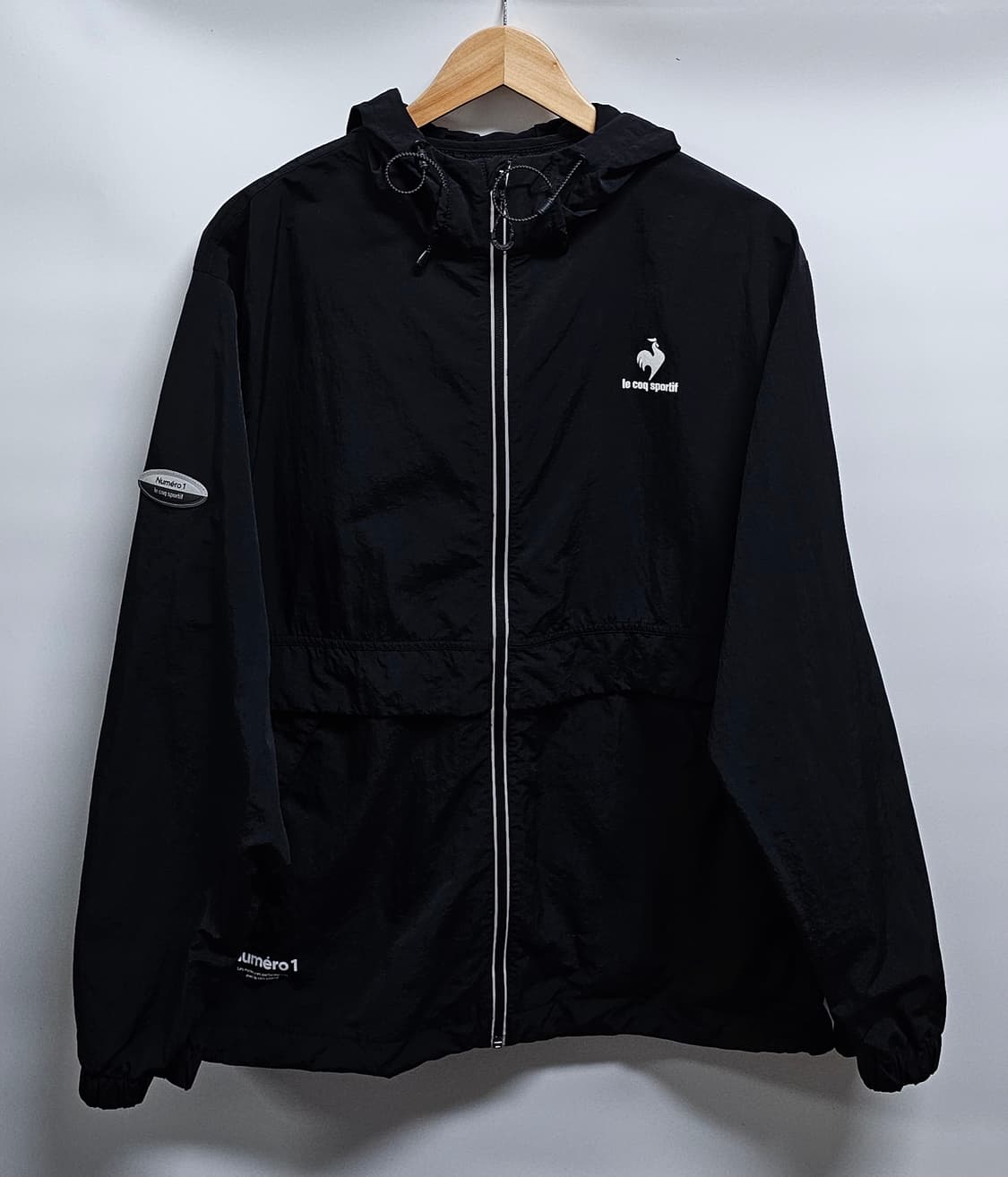 르꼬끄 블랙 바람막이 트레이닝 세트 L 상품이미지2