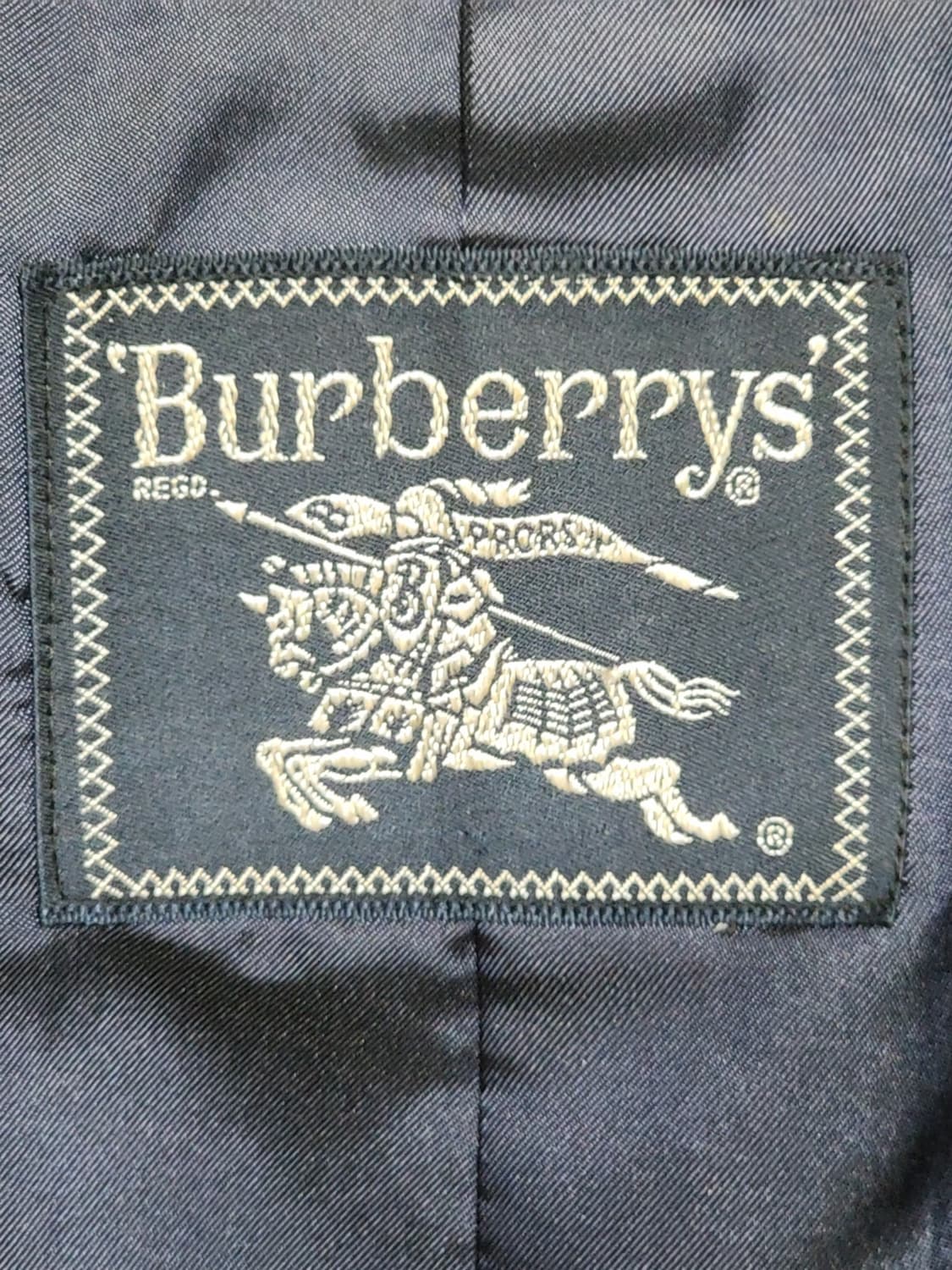 (L) 버버리 트렌치코트 진곤색 싱글 나그랑 일본판  상품이미지3