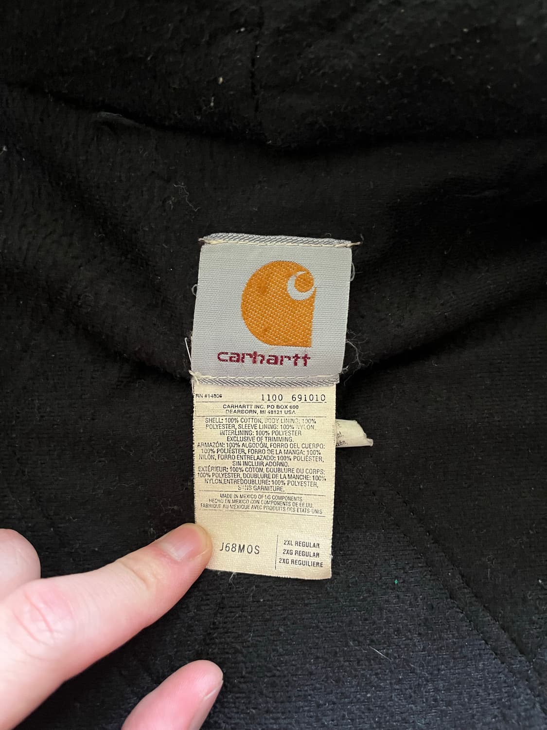 [XXL] 칼하트 샌드스톤 덕 액티브 자켓 j68 j130 상품이미지5