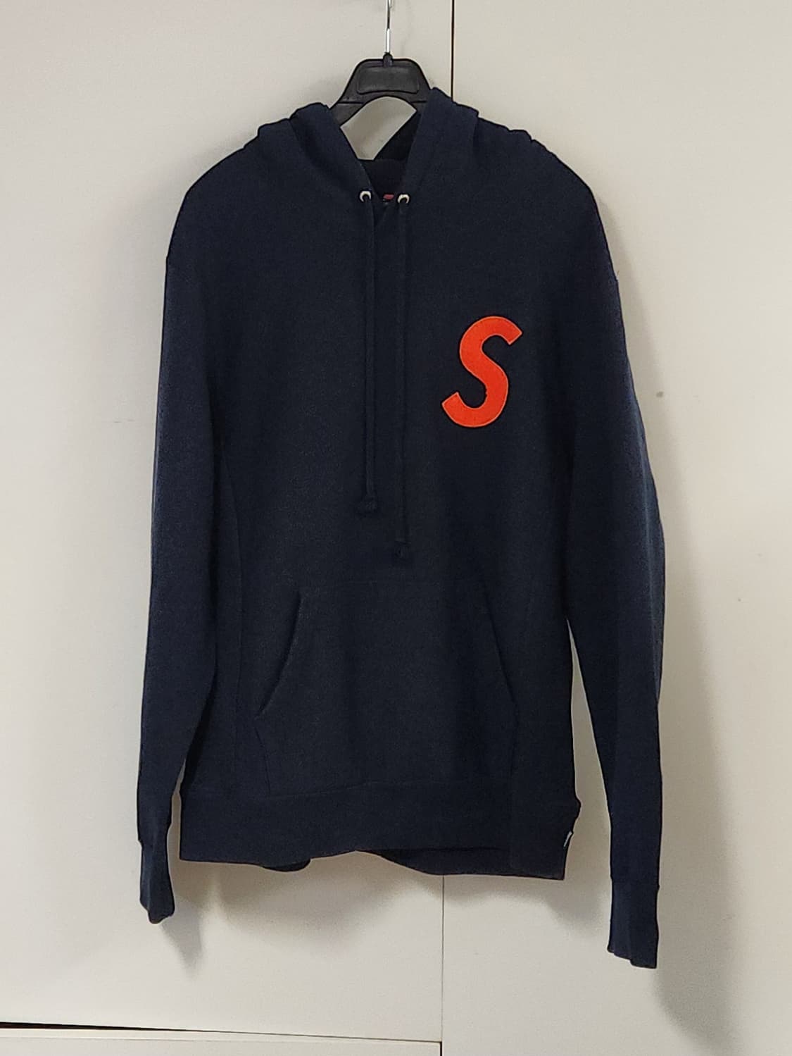 슈프림 S로고 기모 후드티 S (95-100) 20SS 상품이미지1