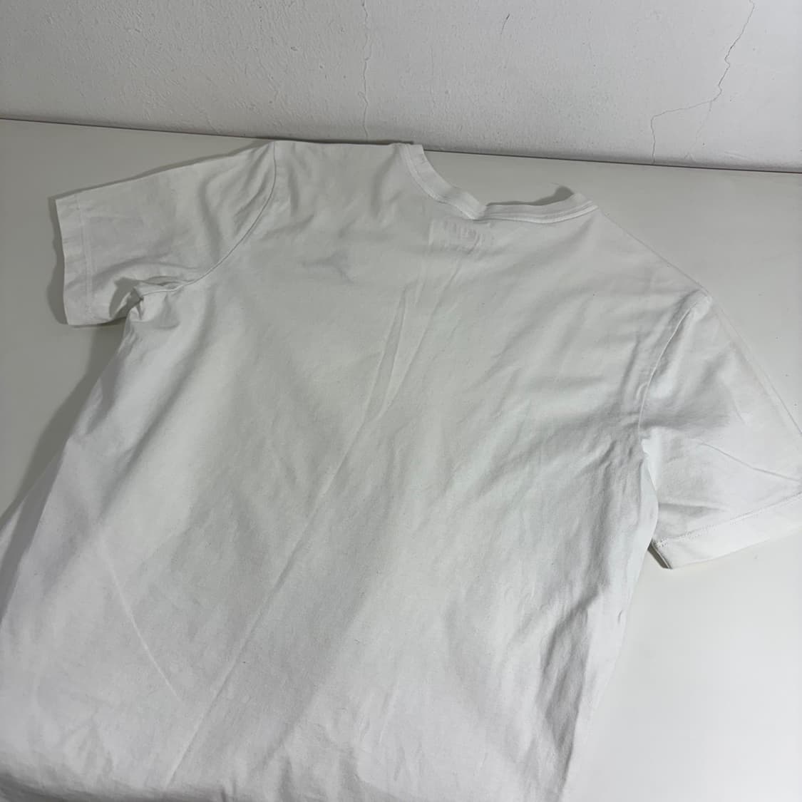 우먼L 나이키 조던 화이드 기본로고 면 라운드반팔티 상품이미지2