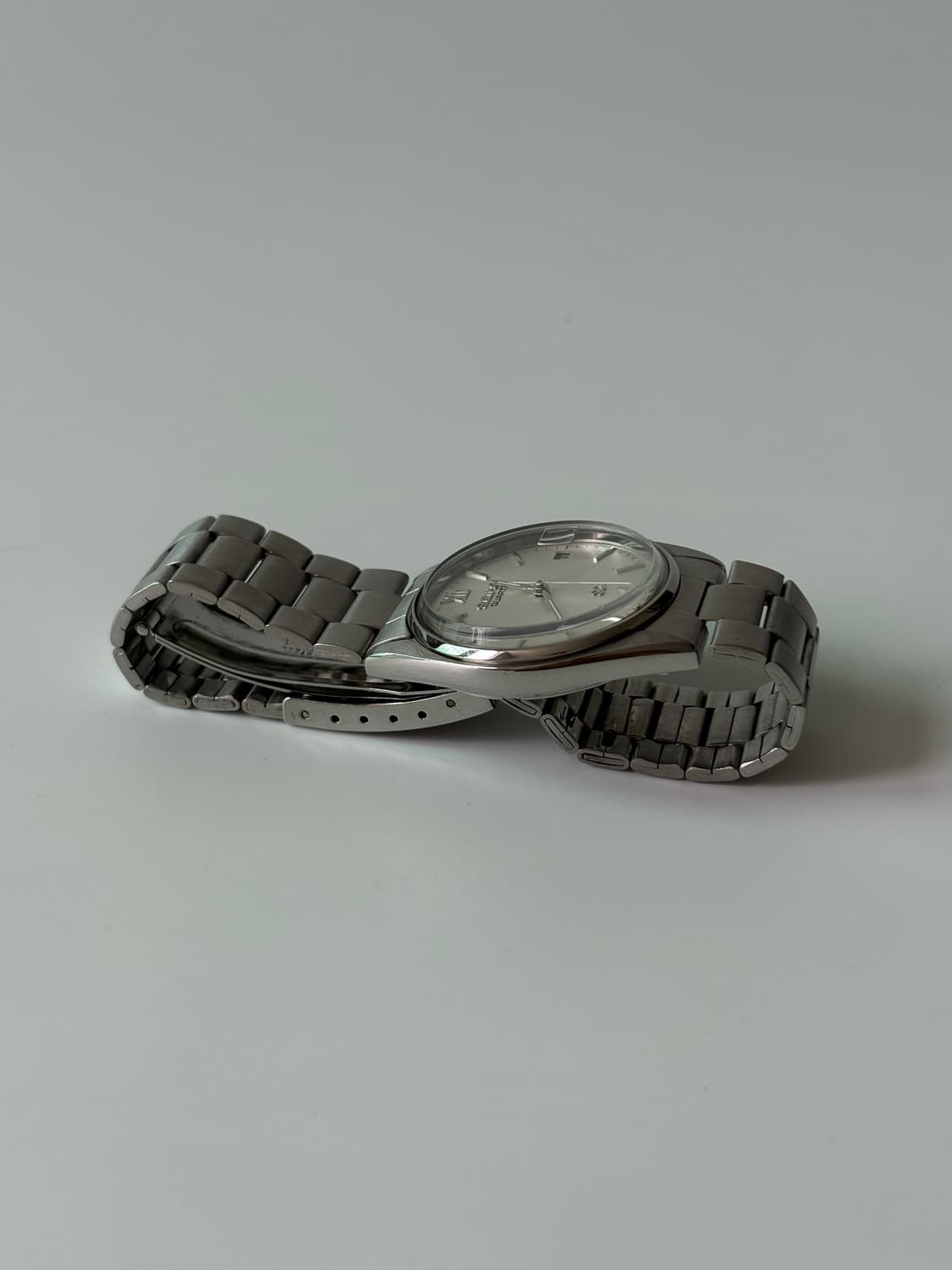 세이코 1980년대 SQ 실버 쿼츠 남성 상품이미지4