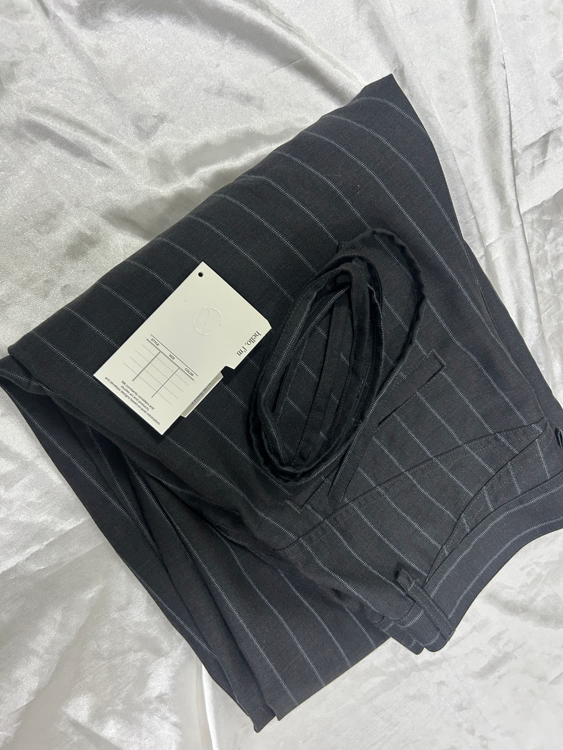 웨이비니스 Deep One Tuck Turn up Slacks 상품이미지9