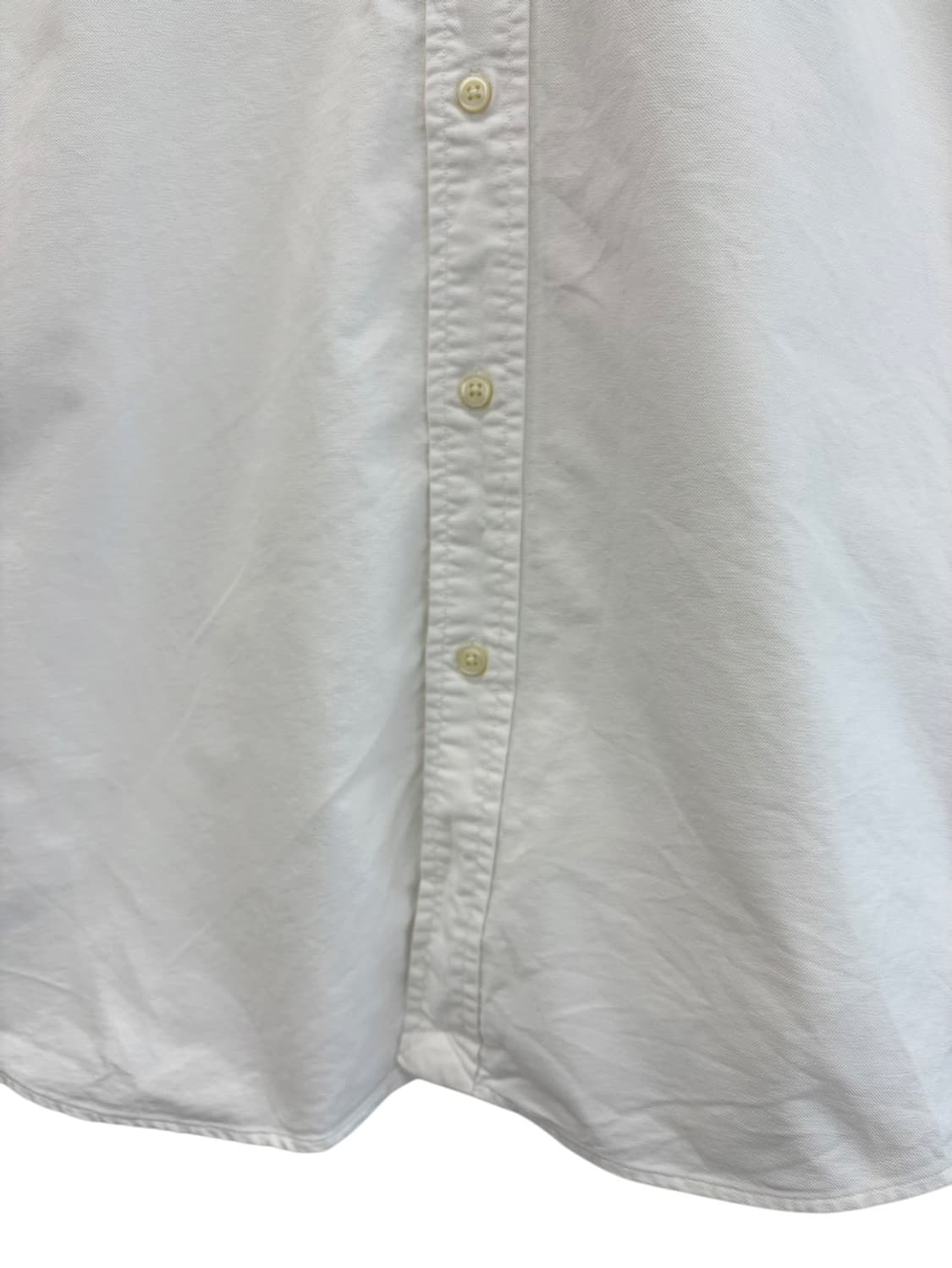 폴로 클래식핏 셔츠 화이트 (XL) 상품이미지4