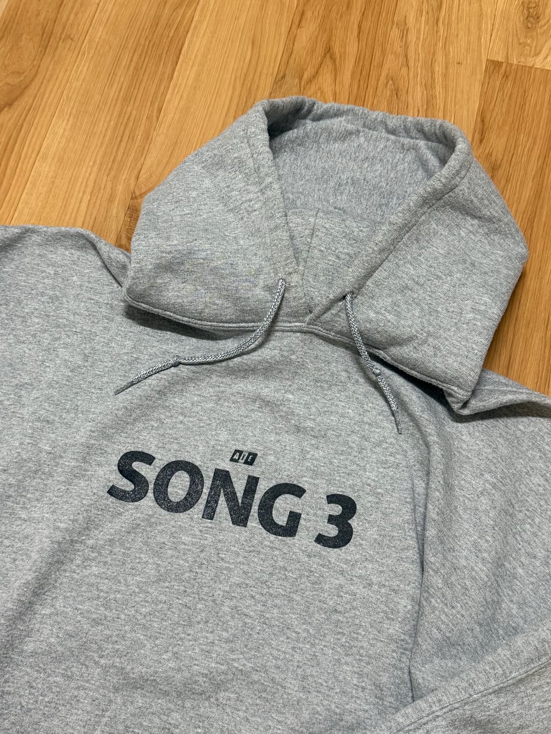 AIE SONG 3 커트코베인 오버사이즈 후드티 상품이미지2