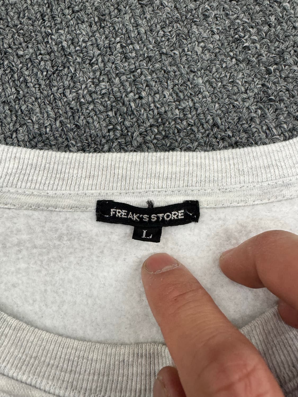 L)프릭스 스토어 빈티지 미시간 스펠아웃 스웻셔츠 상품이미지3