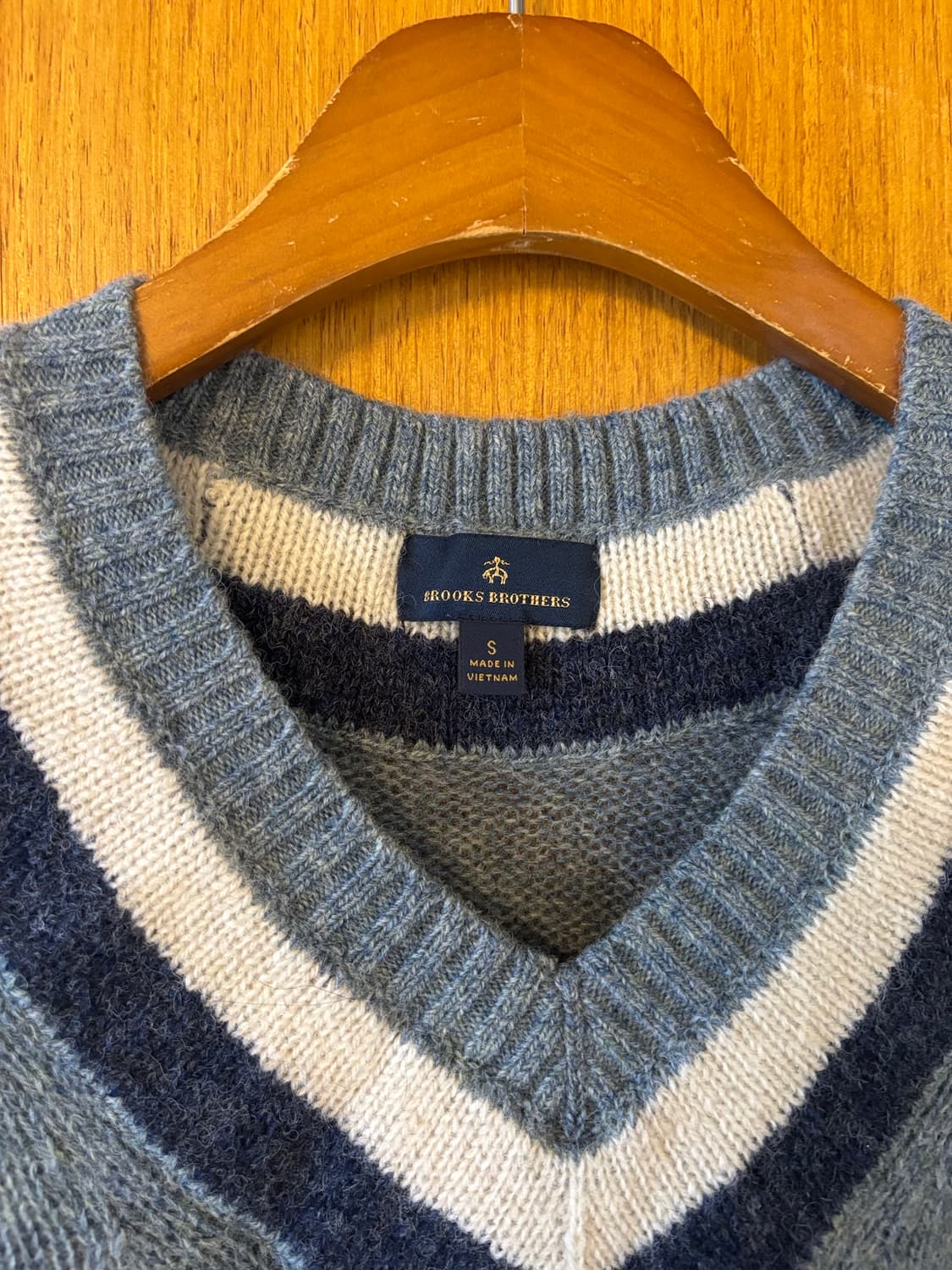 브룩스 브라더스 V넥 니트 상품이미지3