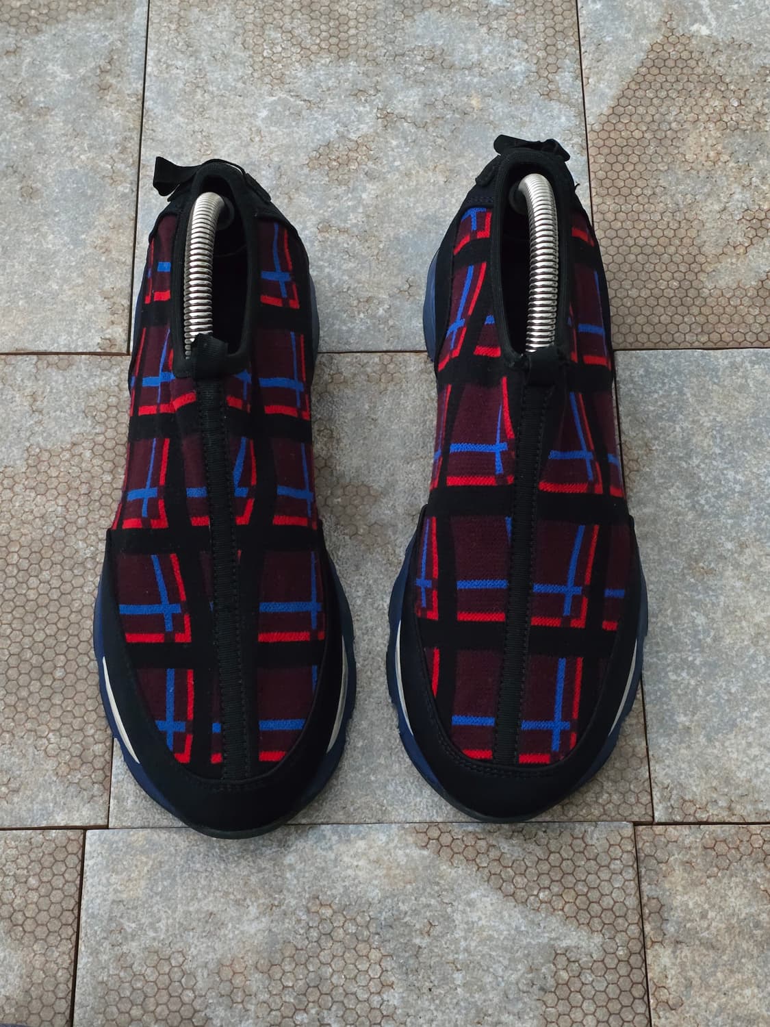 (240)마르니 플래드 체크 슬립온 상품이미지1