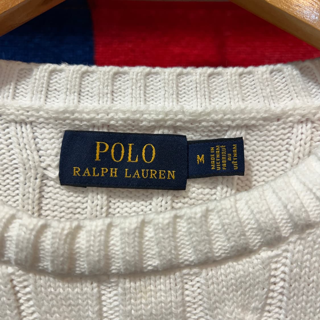 폴로 랄프로렌 신형 꽈배기 니트 상품이미지3