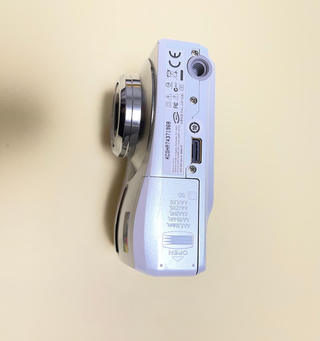 코닥 이지쉐어 c613 펄 화이트 빈티지 카메라 상품이미지2